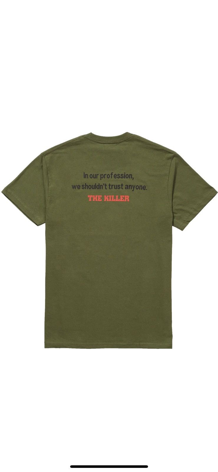 Supreme Supreme The Killer Trust Tee Olive Green Size M | Grailed