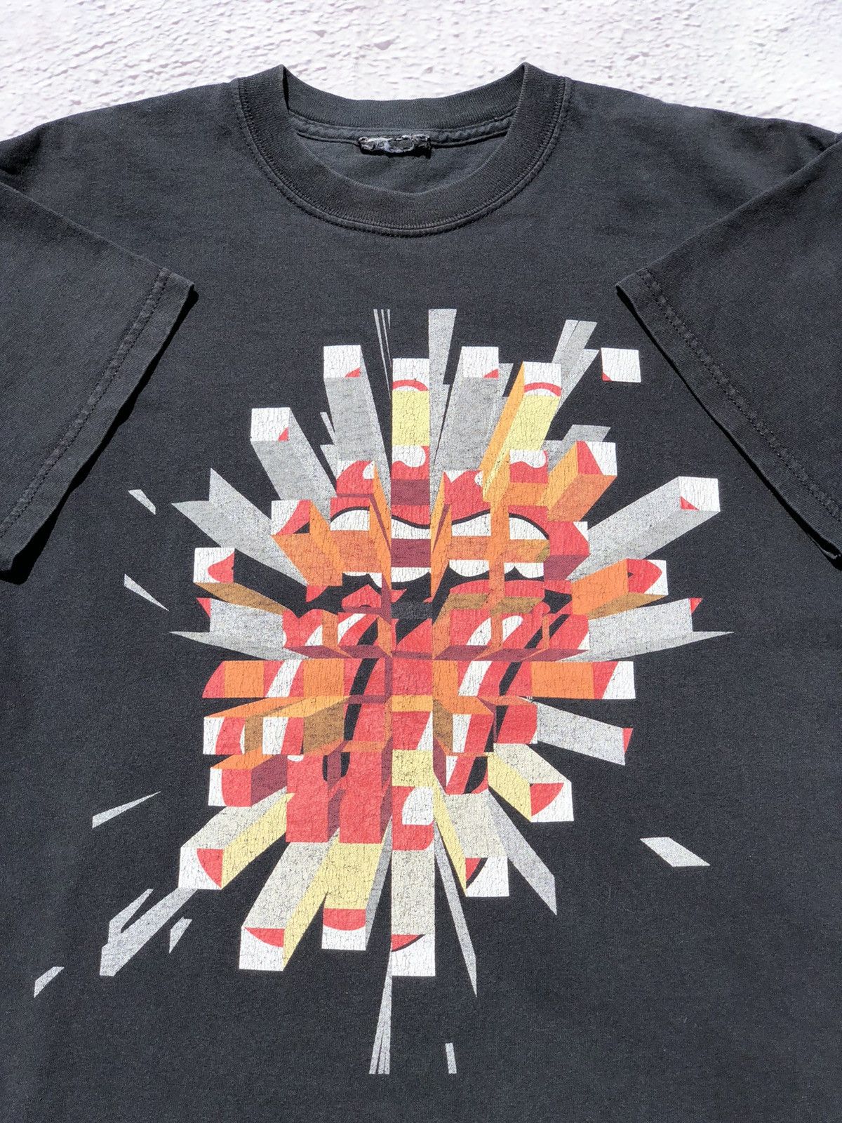 Band Tees Vintage 2006 Rolling Stones Black Tee (Pink Floyd) Size US S / EU 44-46 / 1 - 4 Thumbnail