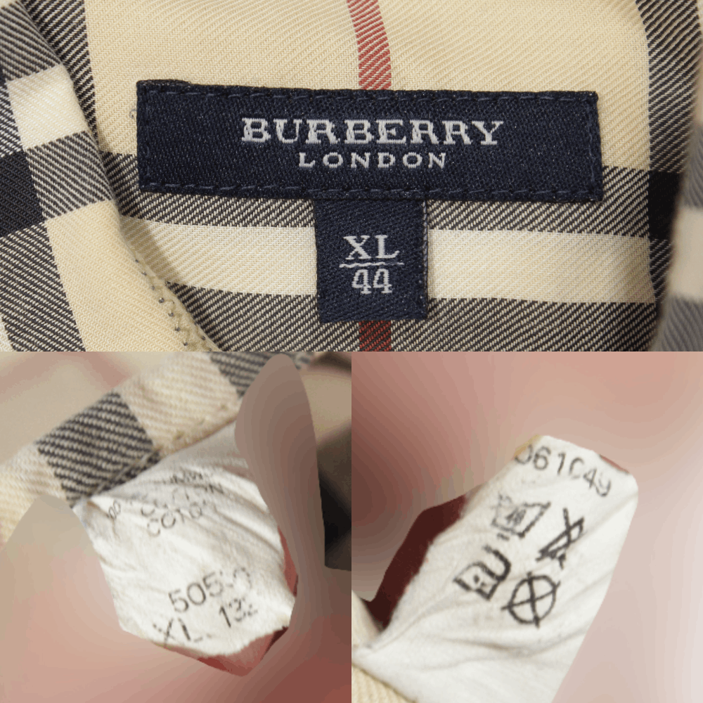 Burberry Iconic Nova Check Shirt Vintage Size US XL / EU 56 / 4 - 9 Thumbnail