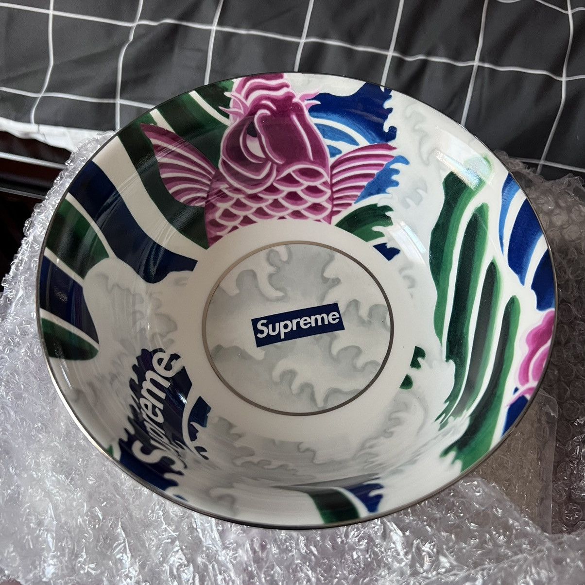 Supreme Supreme Waves Ceramic Bowl Multicolor | Grailed