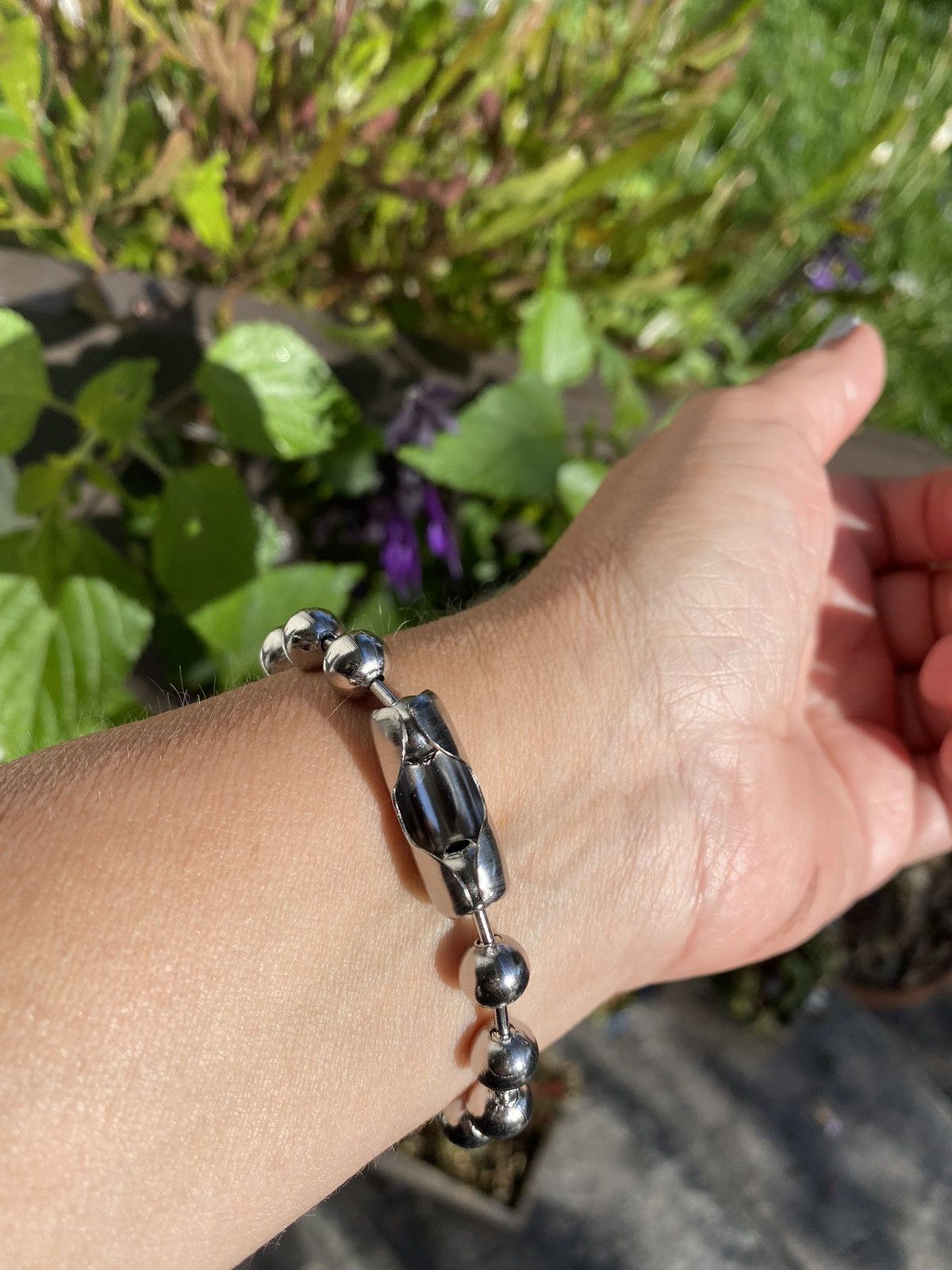 Jewelry Big Ball Chain bracelet Size ONE SIZE - 2 Thumbnail