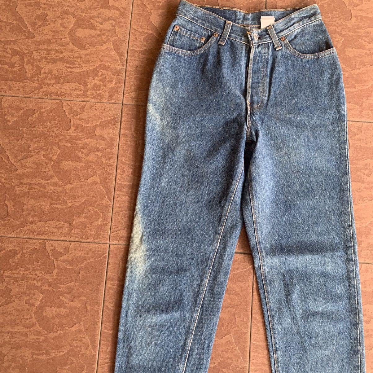Levi's × Vintage 💥 1980’s VINTAGE LEVI’S JEANS LEVIS DENIM PANTS WAIST 24 Size US 26 / EU 42 - 5 Thumbnail