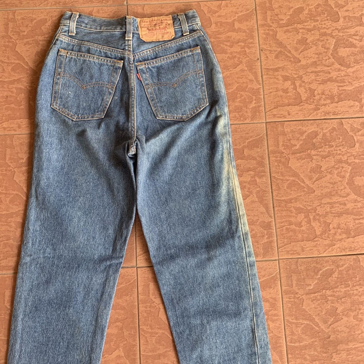 Levi's × Vintage 💥 1980’s VINTAGE LEVI’S JEANS LEVIS DENIM PANTS WAIST 24 Size US 26 / EU 42 - 15 Thumbnail