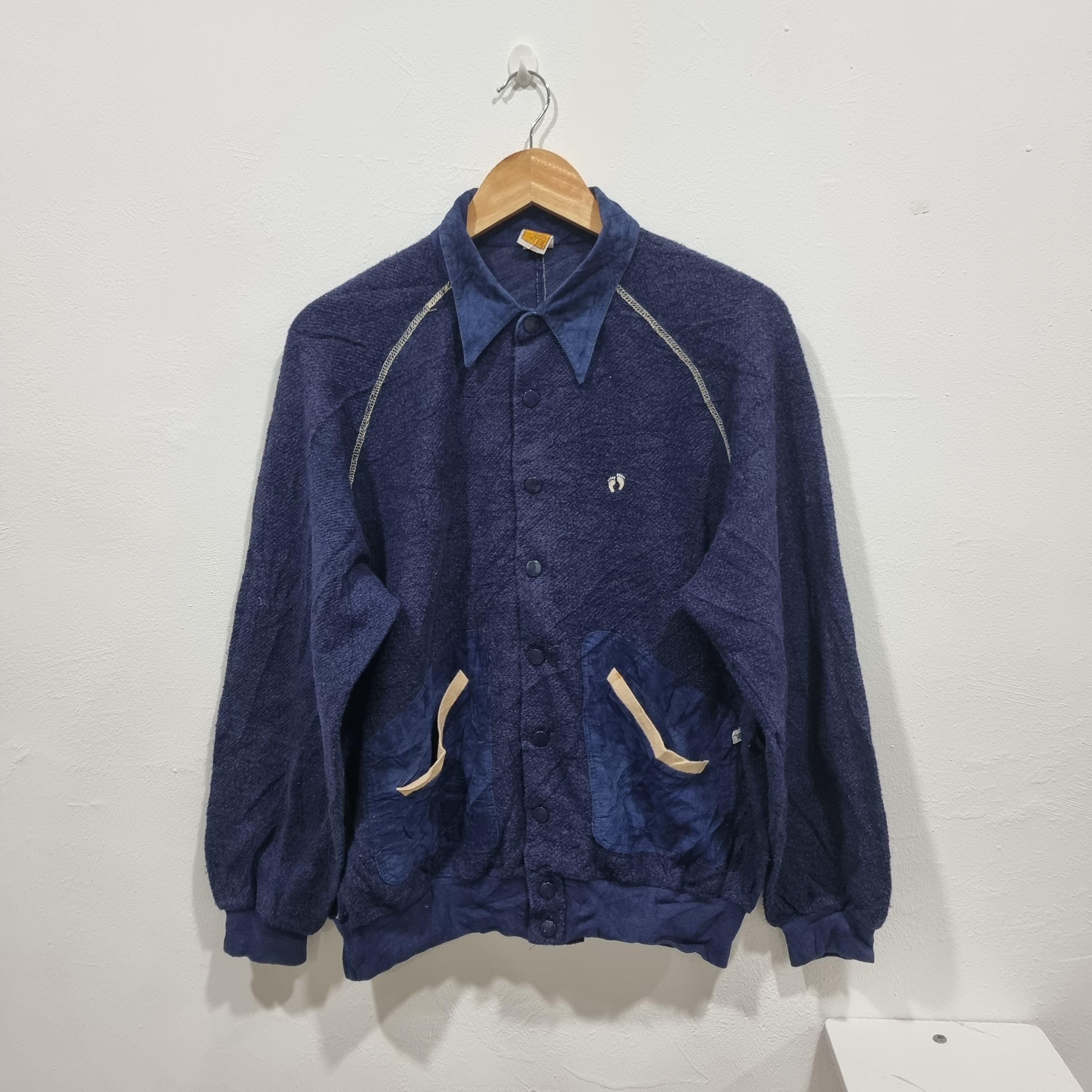 Hang Ten × Japanese Brand Japanese brand collar sweater surf hawaii billabong skate Size US M / EU 48-50 / 2 - 1 Thumbnail