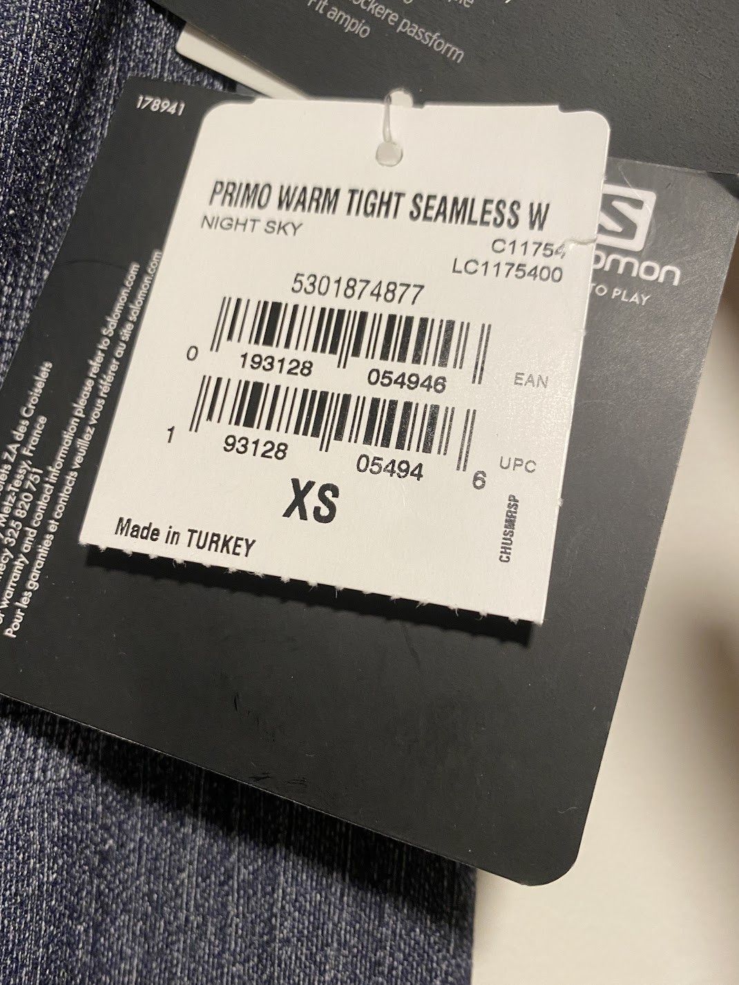 Salomon salomon primo warm seamless tights Size US 28 / EU 44 - 9 Thumbnail