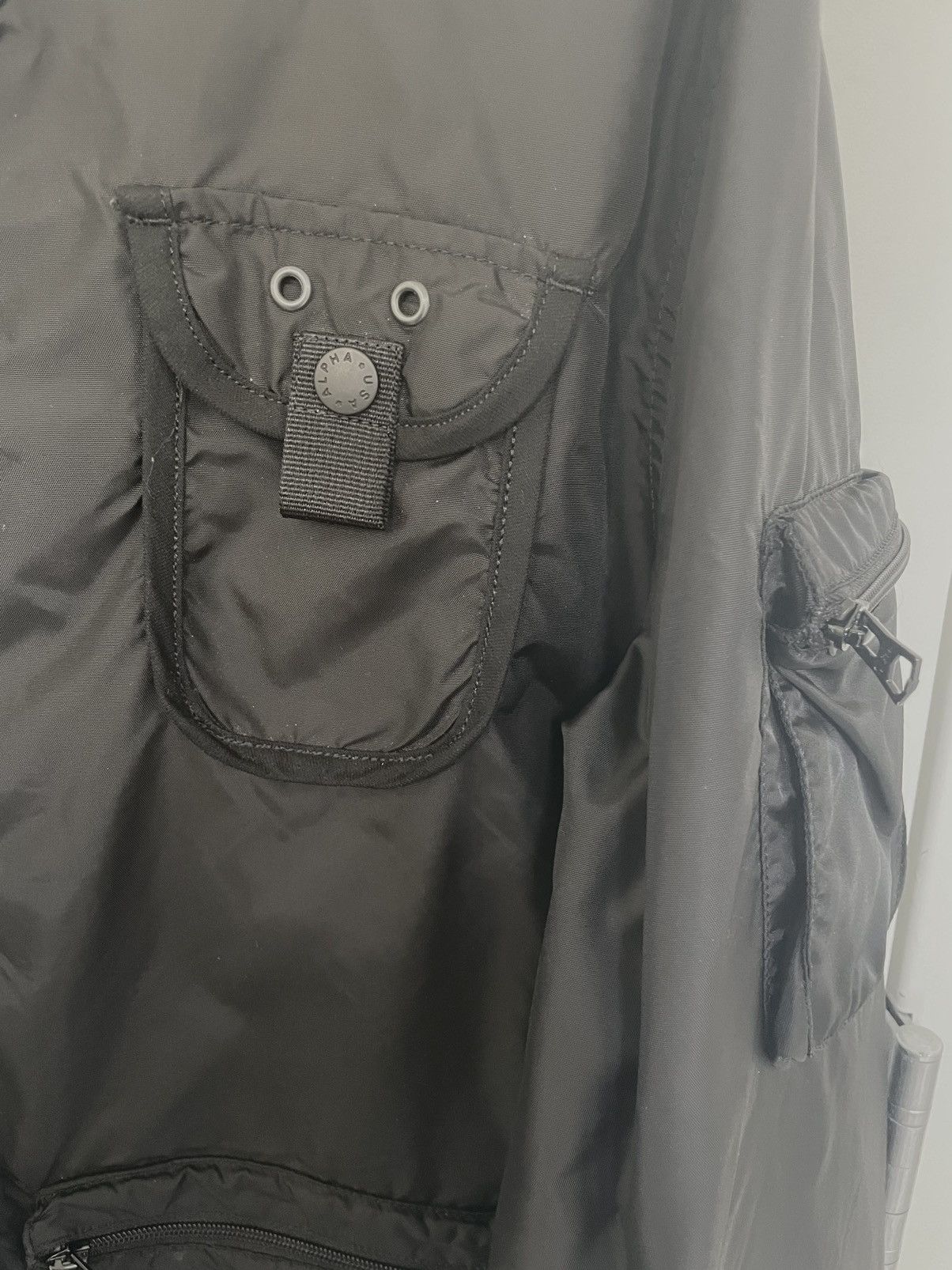 Alpha Industries × Vintage Alpha Industries Bomber Jacket Size US XL / EU 56 / 4 - 3 Thumbnail