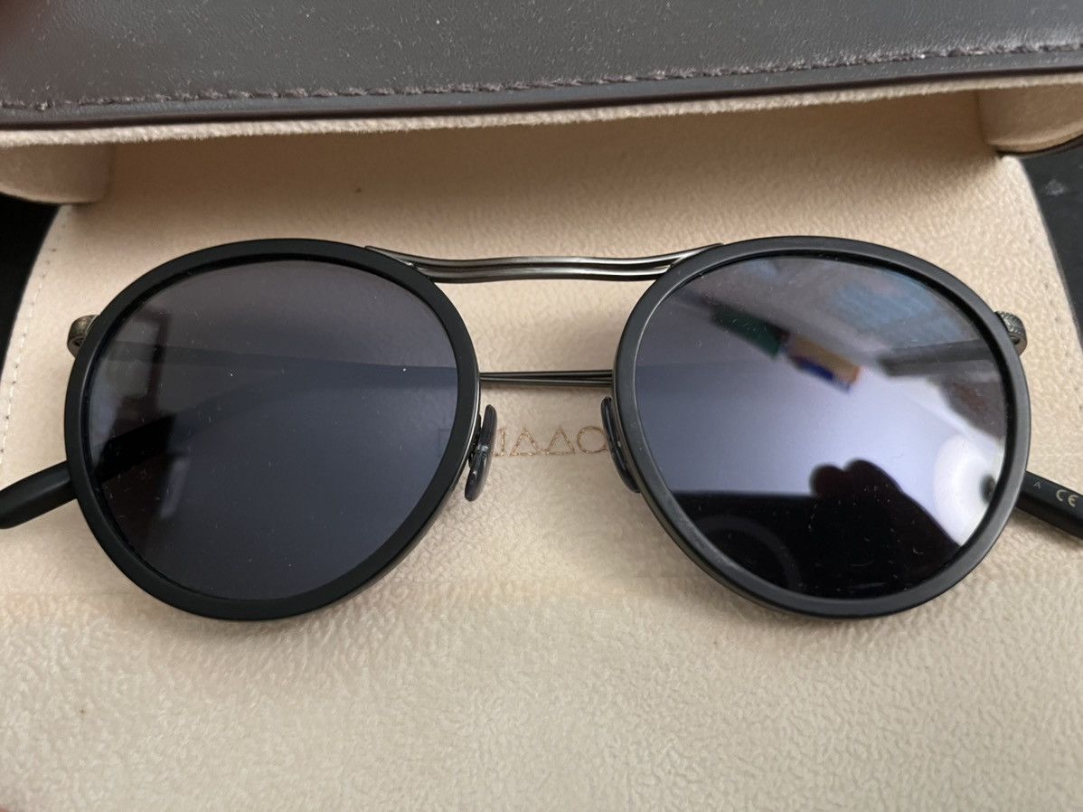 Oliver Peoples MP-3 30TH 51mm Sun MSRP$472 Semi Matte Black/Blue Size ONE SIZE - 11 Thumbnail