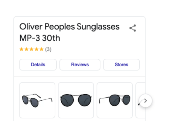 Oliver Peoples MP-3 30TH 51mm Sun MSRP$472 Semi Matte Black/Blue Size ONE SIZE - 9 Thumbnail