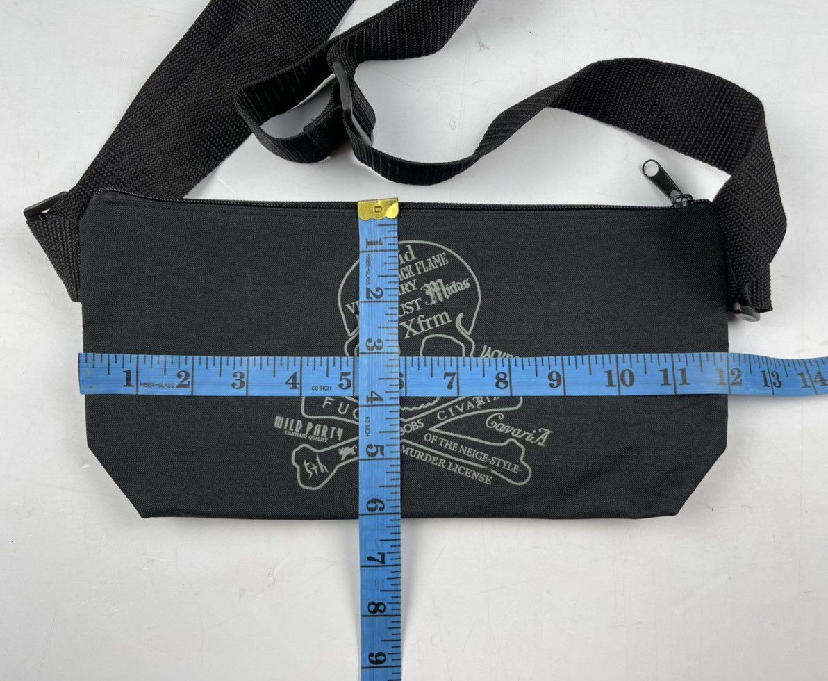 Japanese Brand punk style skulls waist bag pouch bag t6 Size ONE SIZE - 3 Thumbnail