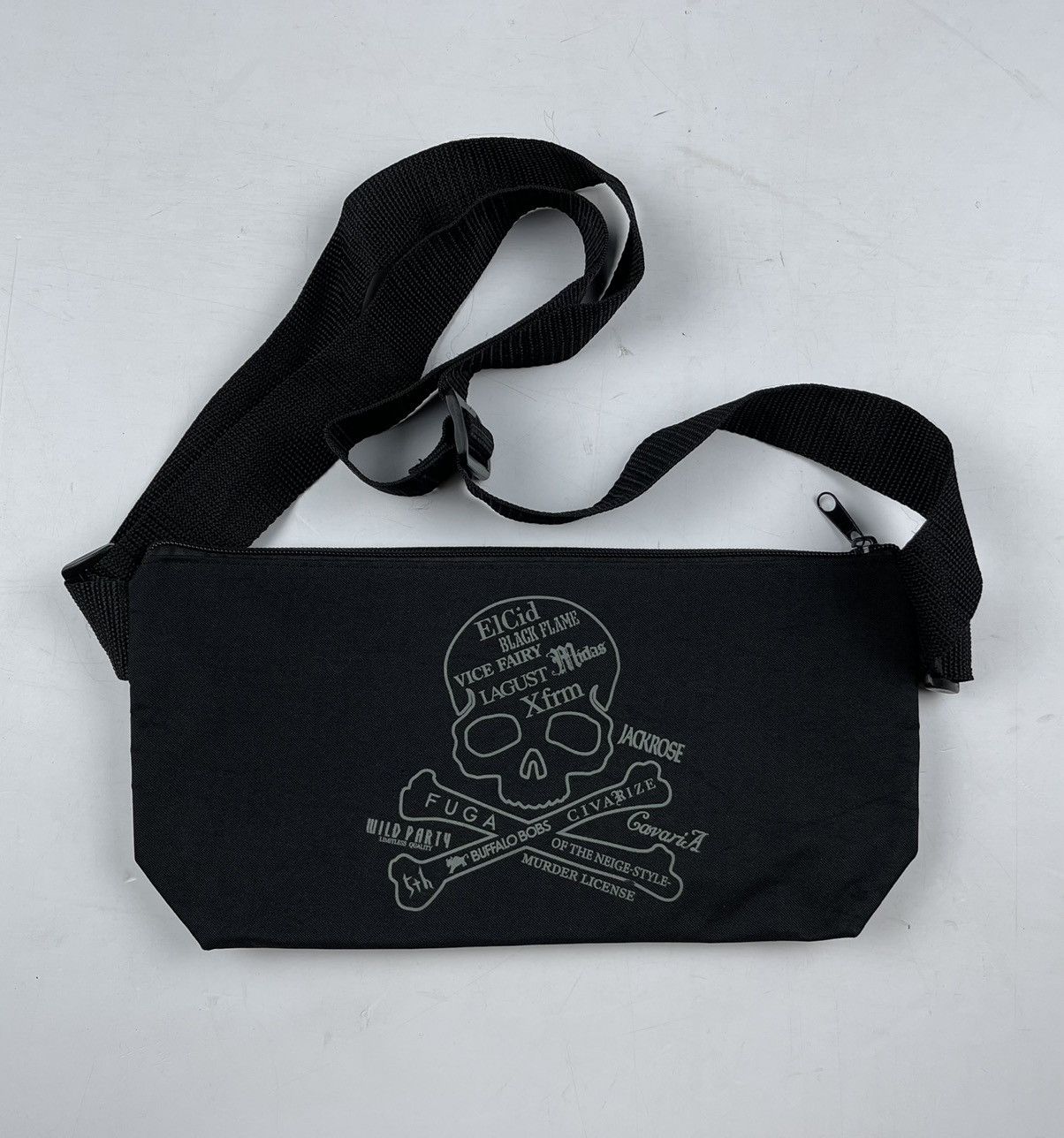 Japanese Brand punk style skulls waist bag pouch bag t6 Size ONE SIZE - 1 Thumbnail