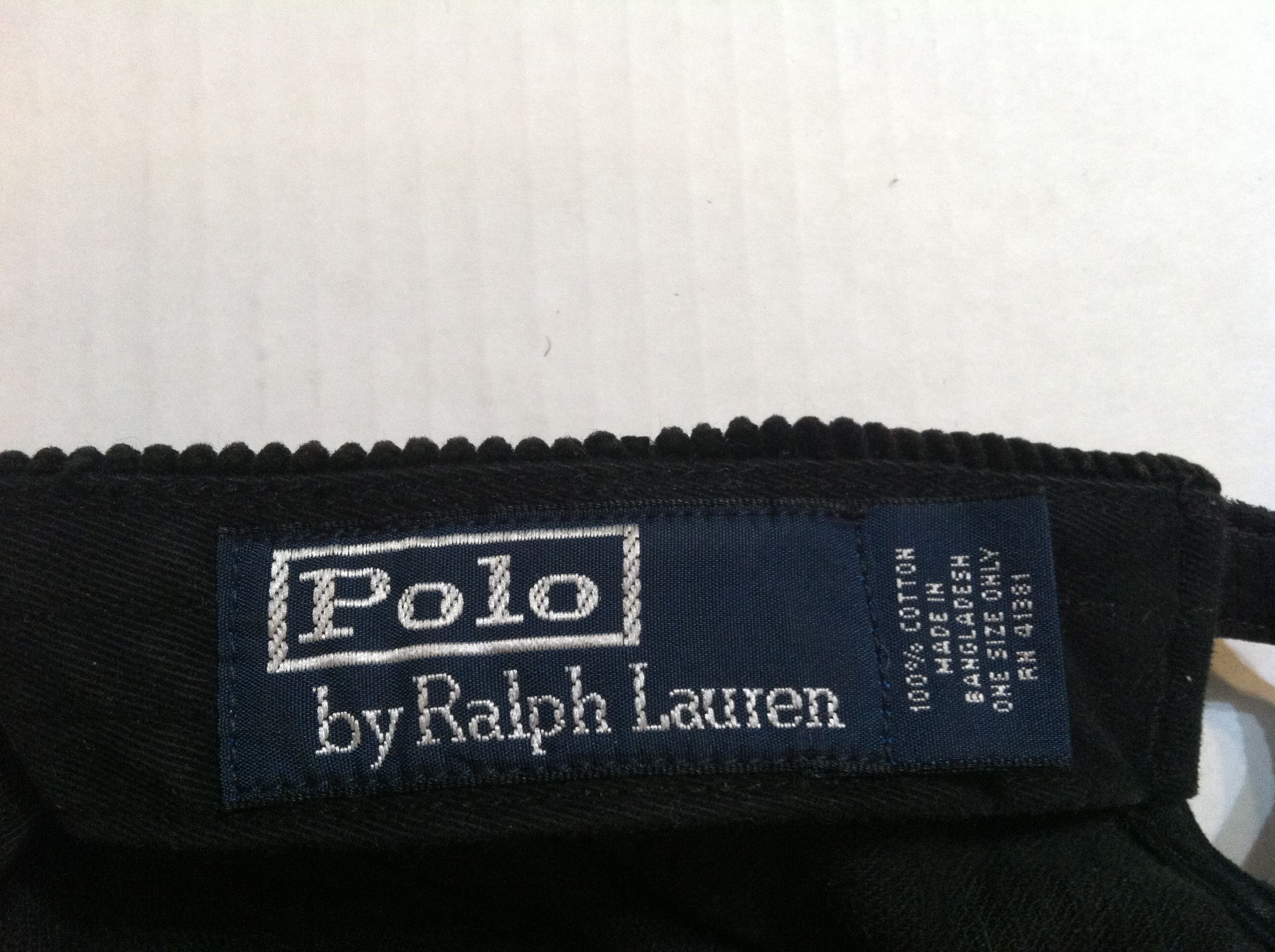 Polo Ralph Lauren POLO RALPH LAUREN CORDUROY HAT Size ONE SIZE - 5 Thumbnail