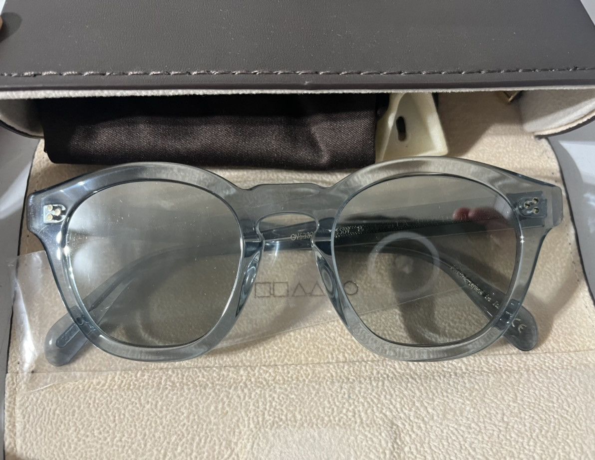 Oliver Peoples L.A Sunglasses Super Rare Find Color:Lg Denim/Smoke Grey Size ONE SIZE - 1 Thumbnail