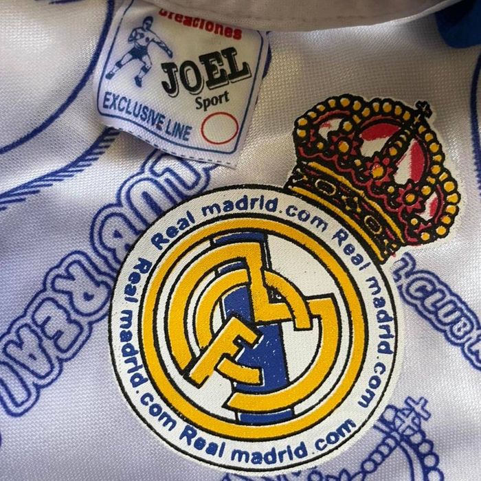 Echarpe Real Madrid vintage retro football scarf soccer