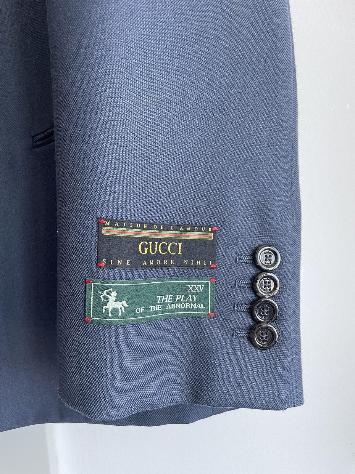 Gucci $3,500 Value Brand New Super Runway Limited Edition Blazer Size 54R - 19 Thumbnail