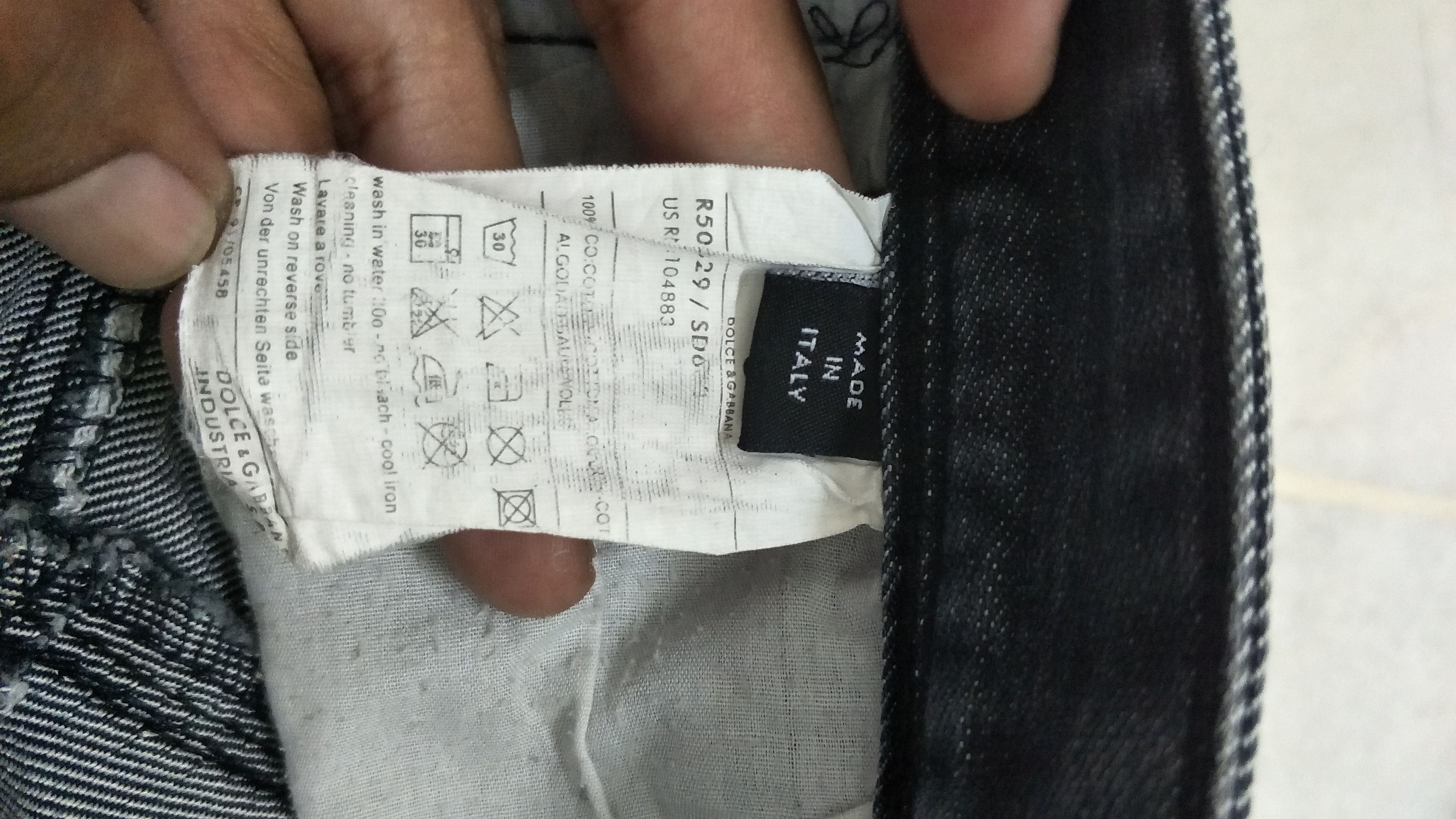DOLCE & GABBANA STRETCABLE DENIM