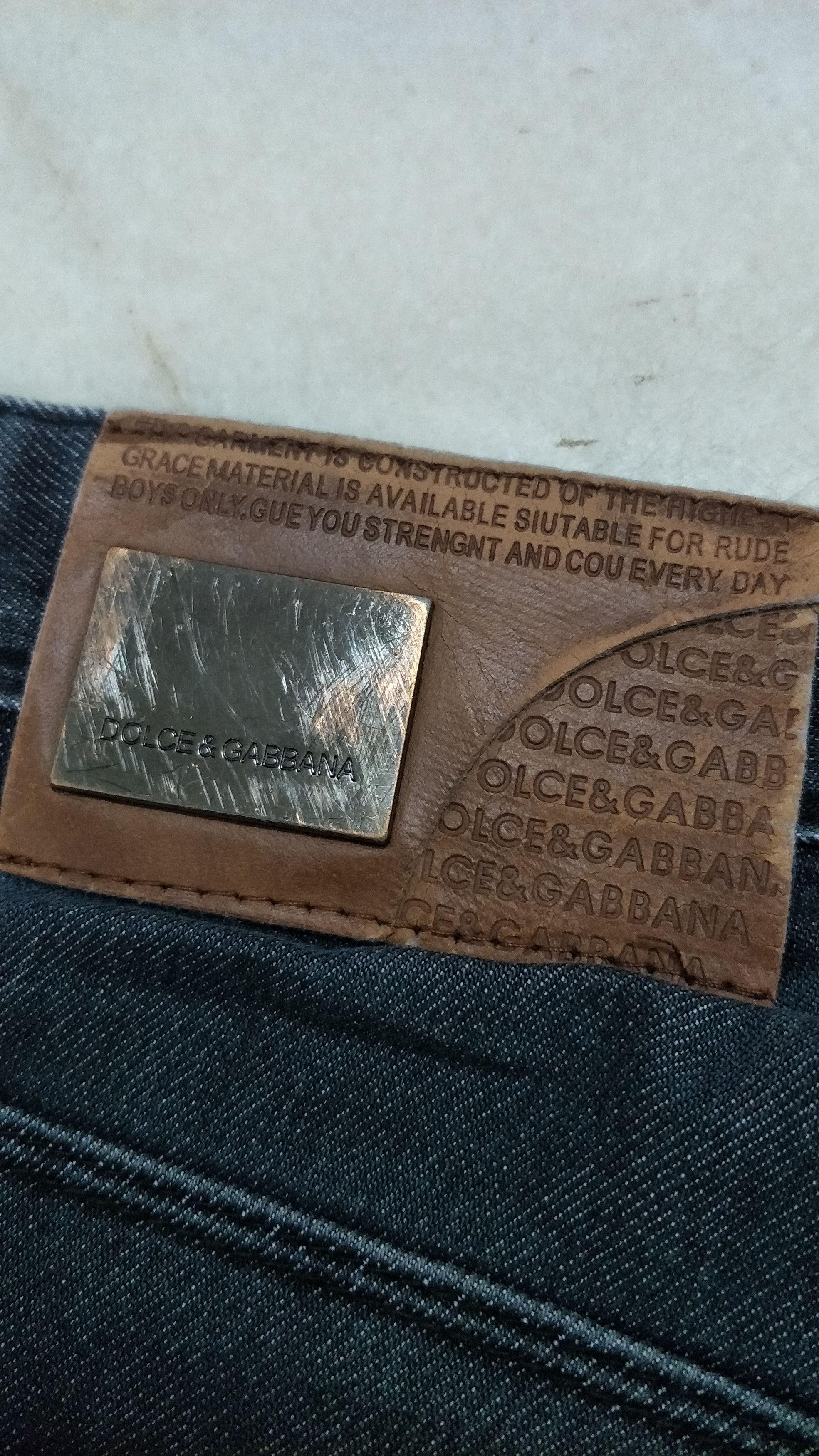 DOLCE & GABBANA STRETCABLE DENIM