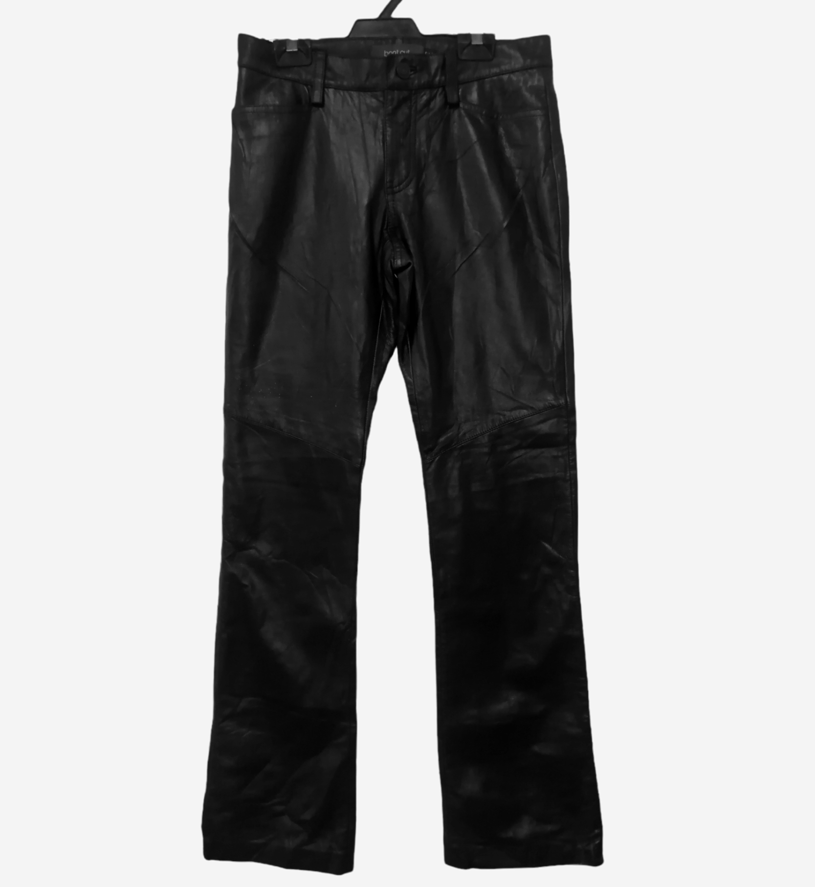 Gap × Genuine Leather Vintage Gap Bootcut Leather Pants Size US 26 / EU 42 - 1 Thumbnail