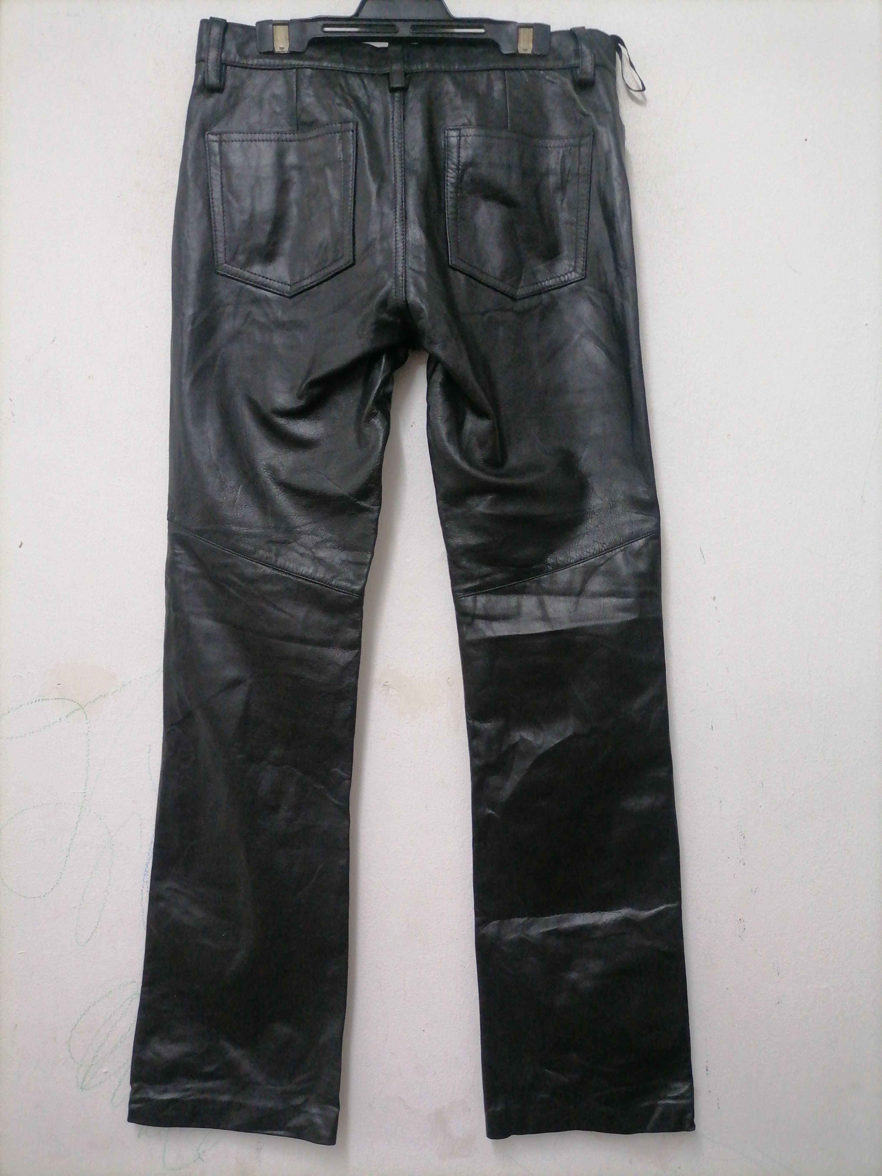 Gap × Genuine Leather Vintage Gap Bootcut Leather Pants Size US 26 / EU 42 - 4 Thumbnail