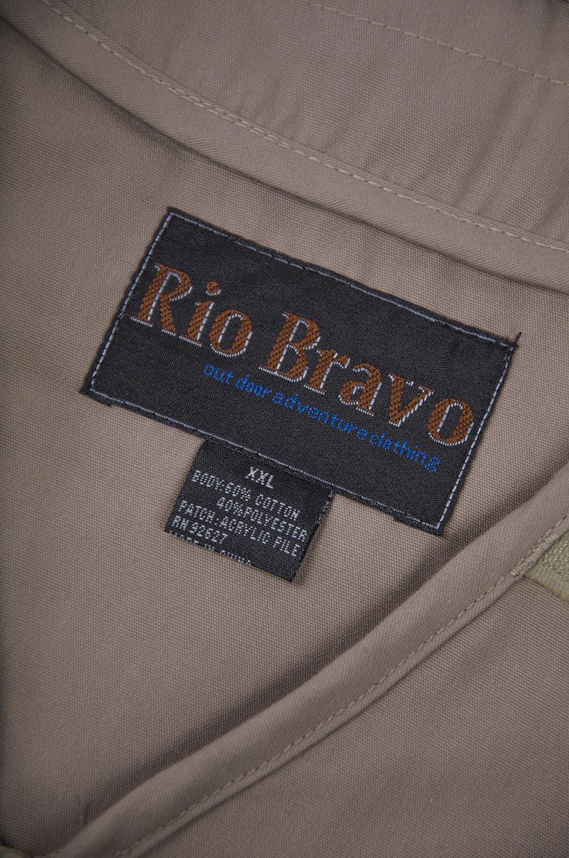 Japanese Brand × Vintage Vintage Rio Bravo Military Hikking Cropped Vest Size US XXL / EU 58 / 5 - 7 Thumbnail