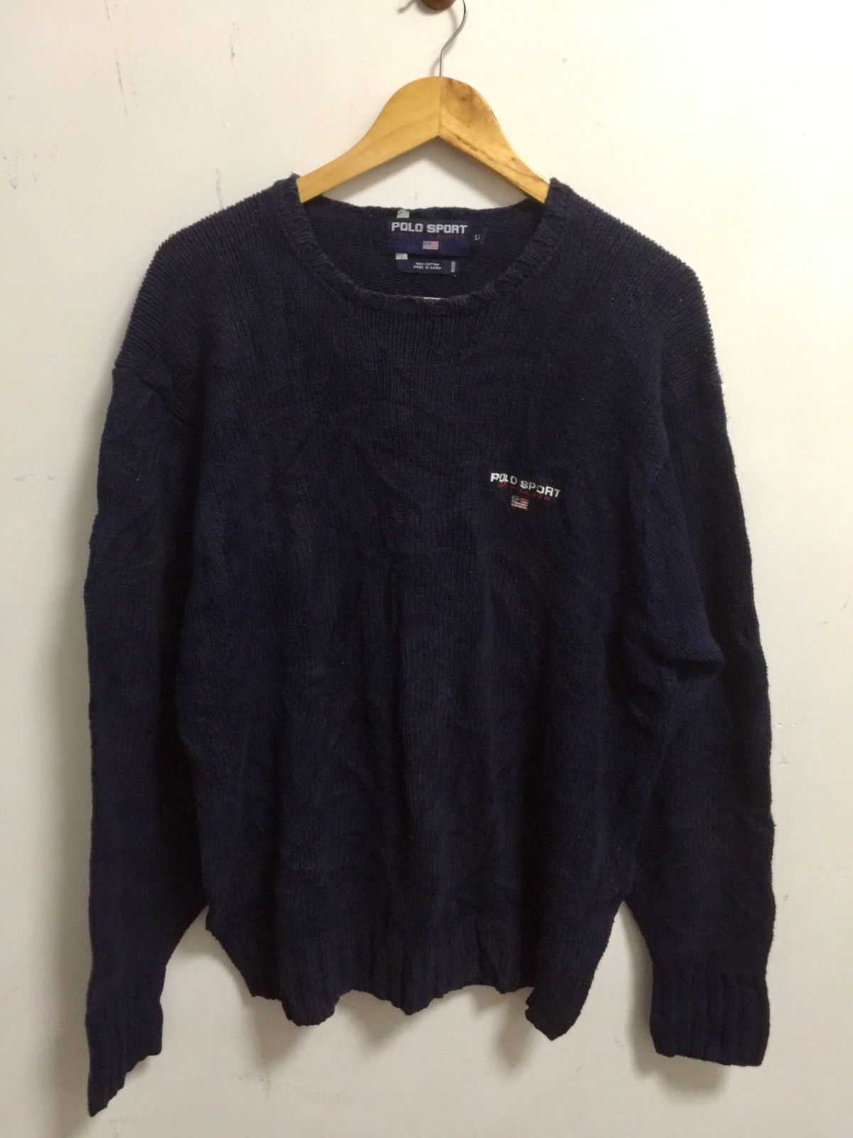 Polo Ralph Lauren 💥best offer💥RARE POLO SPORT by RL sweater knit Size US L / EU 52-54 / 3 - 1 Thumbnail