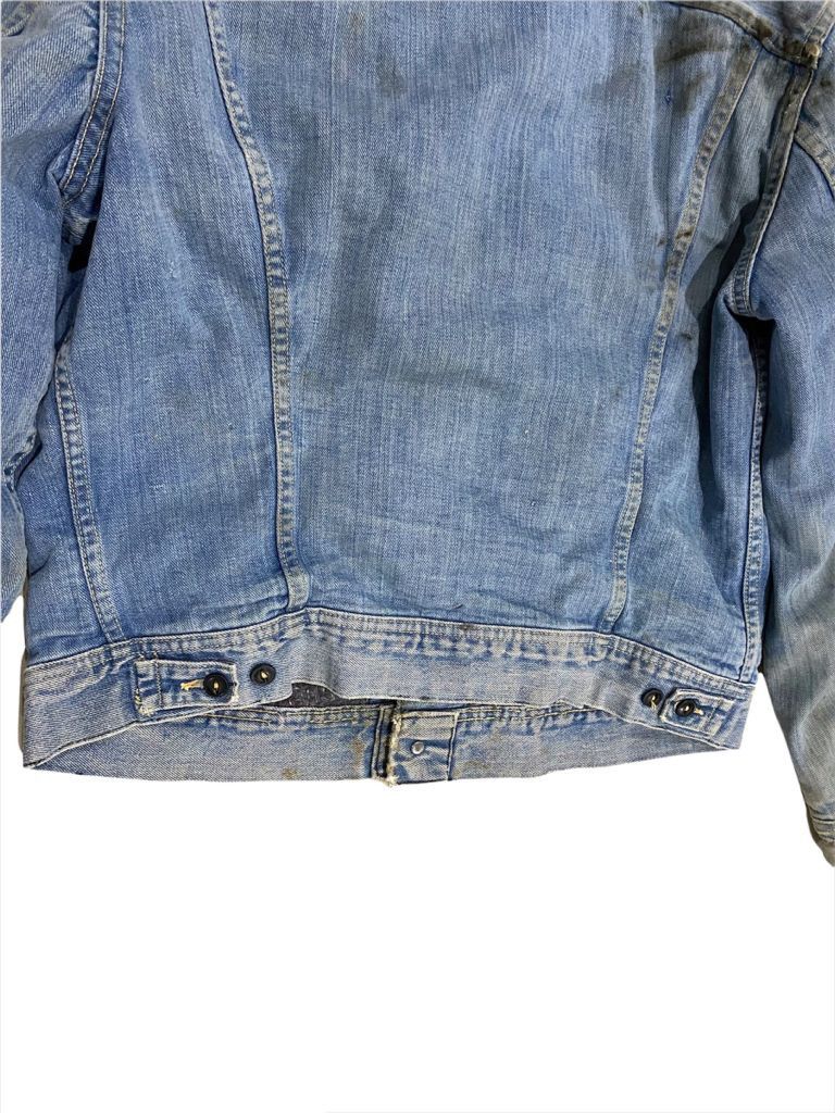 Indigo × Lee × Vintage 💥best offer💥1970s Lee riders 101-J Union made denim jacket Size US L / EU 52-54 / 3 - 12 Thumbnail