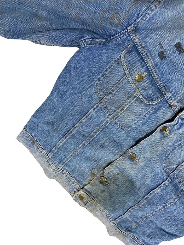 Indigo × Lee × Vintage 💥best offer💥1970s Lee riders 101-J Union made denim jacket Size US L / EU 52-54 / 3 - 10 Thumbnail