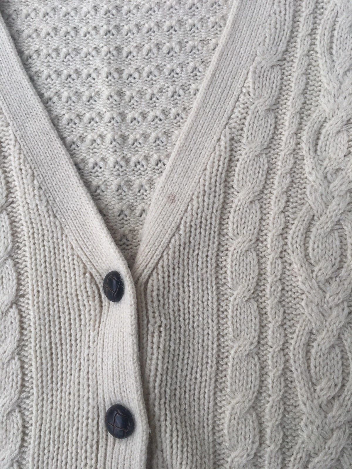 Aran Isles Knitwear 📌Sweater Cardigan Pullover Pure Knitting Pattern Size US M / EU 48-50 / 2 - 4 Thumbnail