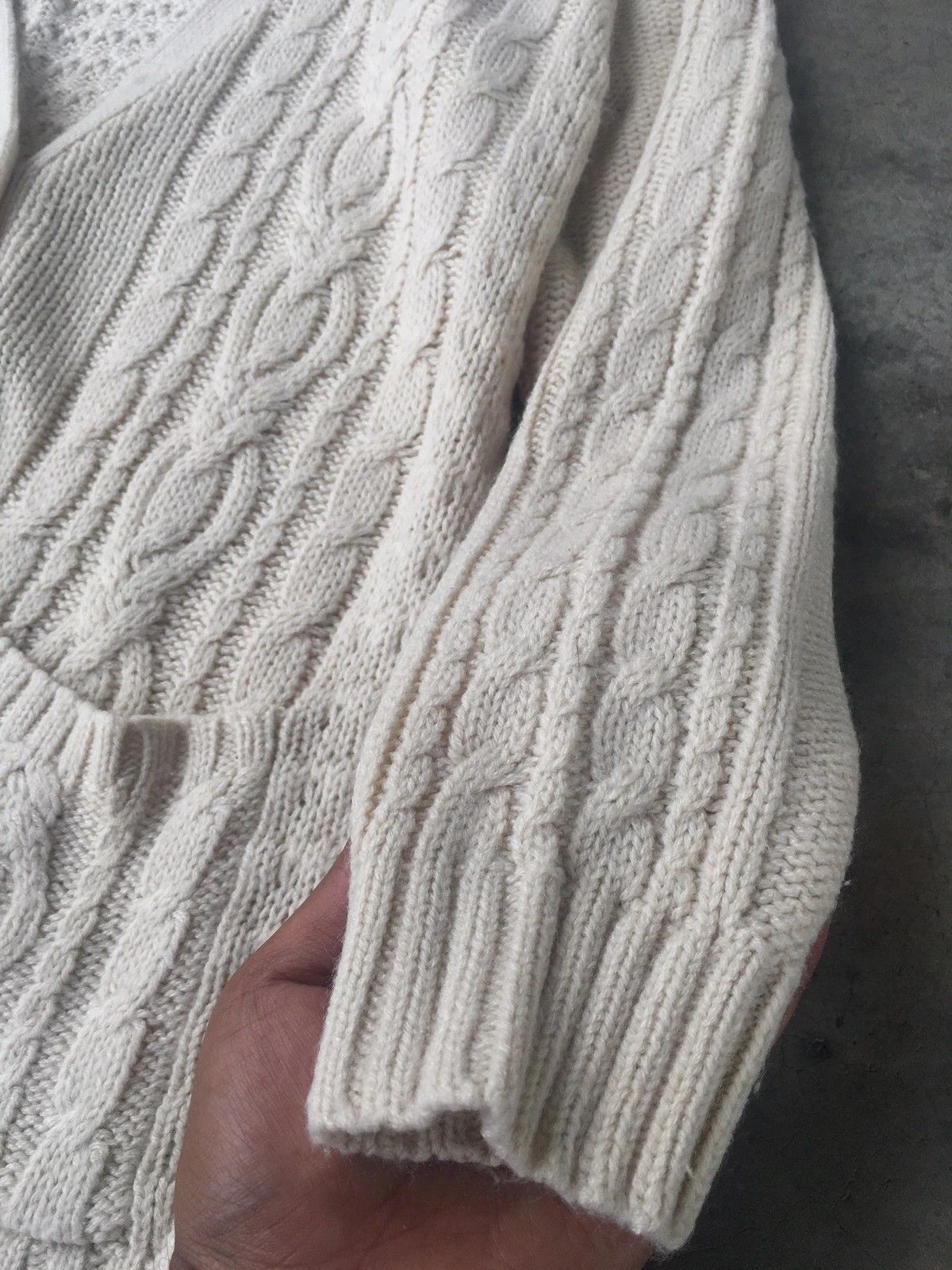 Aran Isles Knitwear 📌Sweater Cardigan Pullover Pure Knitting Pattern Size US M / EU 48-50 / 2 - 7 Thumbnail