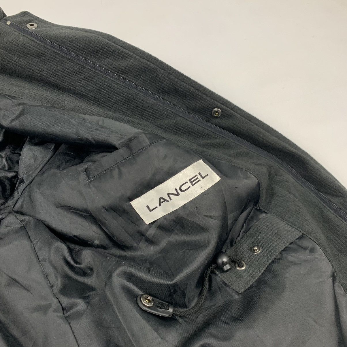 Lancel Vintage Lancel Zipper Snap Button Jacket Size US XL / EU 56 / 4 - 6 Thumbnail