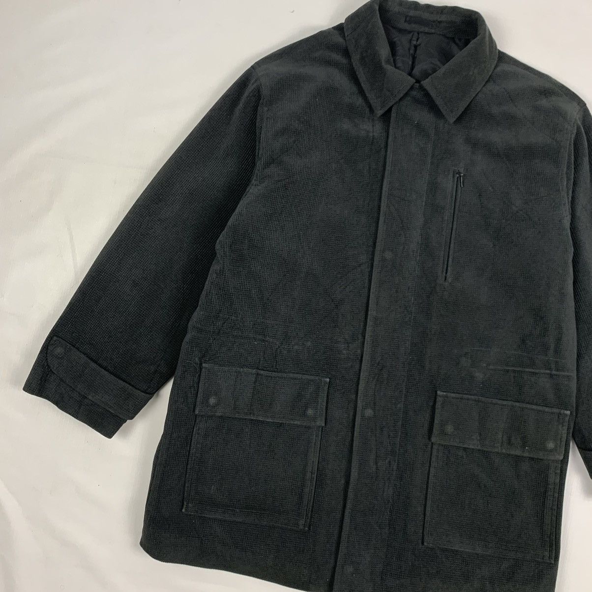 Lancel Vintage Lancel Zipper Snap Button Jacket Size US XL / EU 56 / 4 - 2 Thumbnail
