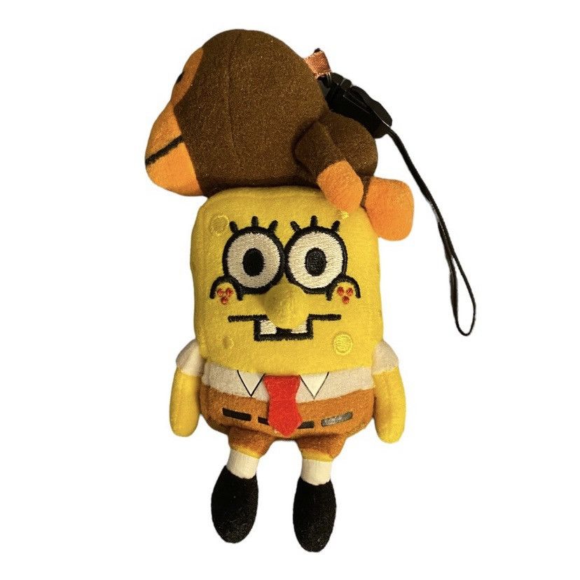 Bape Baby Milo x Spongebob Plush Keychain 2008 Grailed