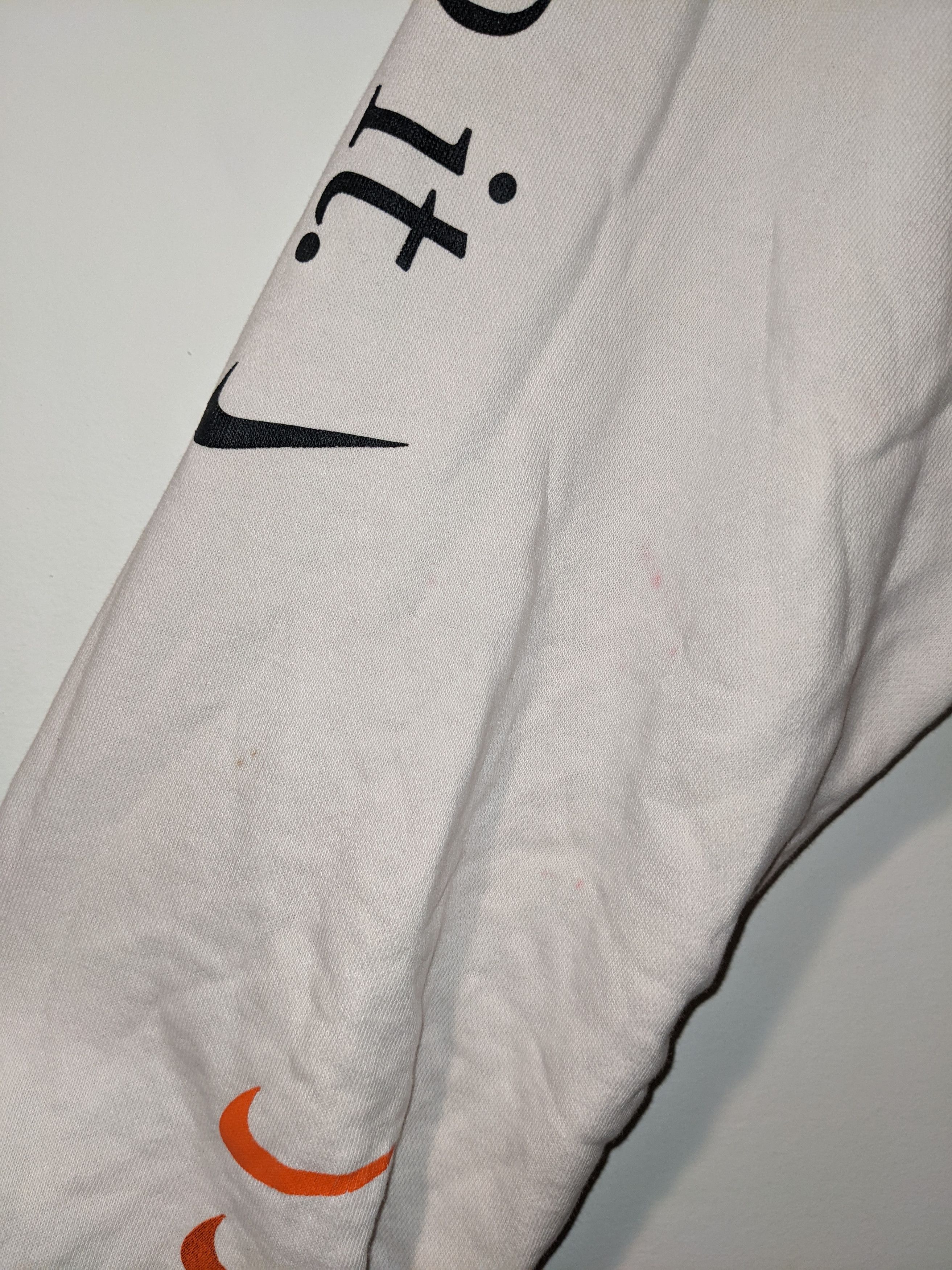 Nike NIKE Hoodie S White Just Do It JDI 30th Anniversary Swoosh Size US S / EU 44-46 / 1 - 10 Thumbnail