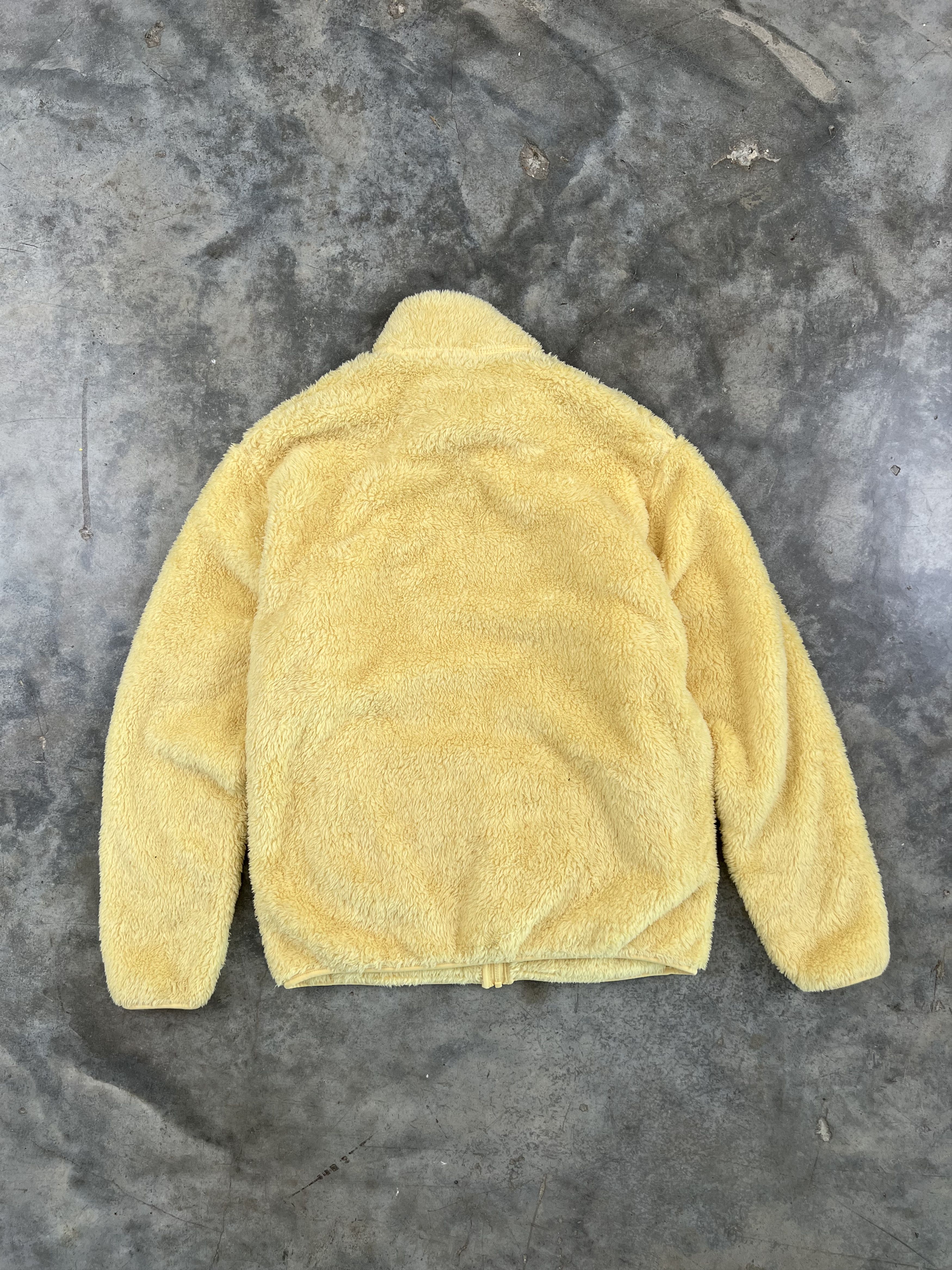 Uniqlo Uniqlo Lemon Yellow Polar Fleece Sherpa Zip Jacket Medium Size US M / EU 48-50 / 2 - 3 Thumbnail