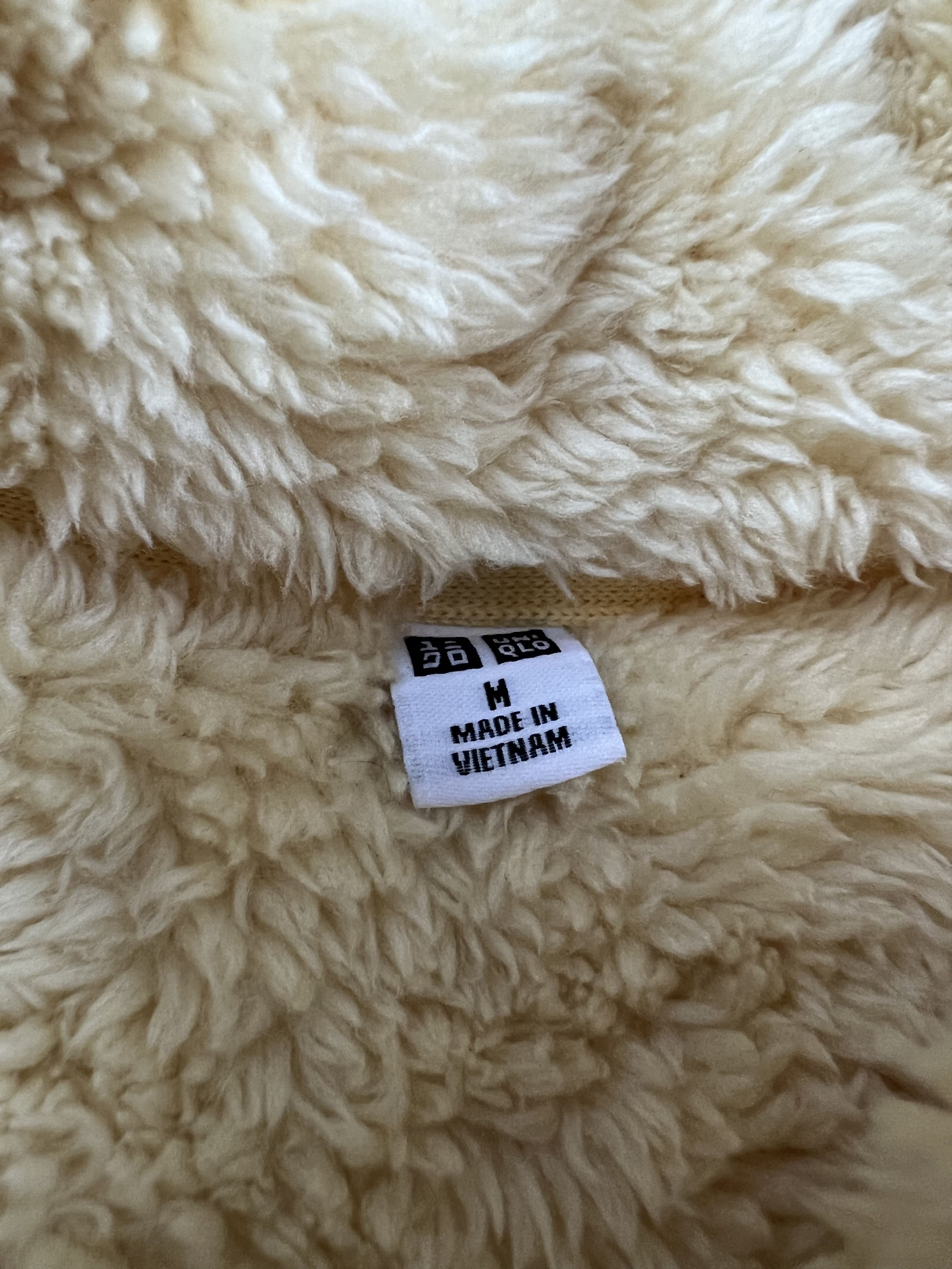 Uniqlo Uniqlo Lemon Yellow Polar Fleece Sherpa Zip Jacket Medium Size US M / EU 48-50 / 2 - 4 Thumbnail
