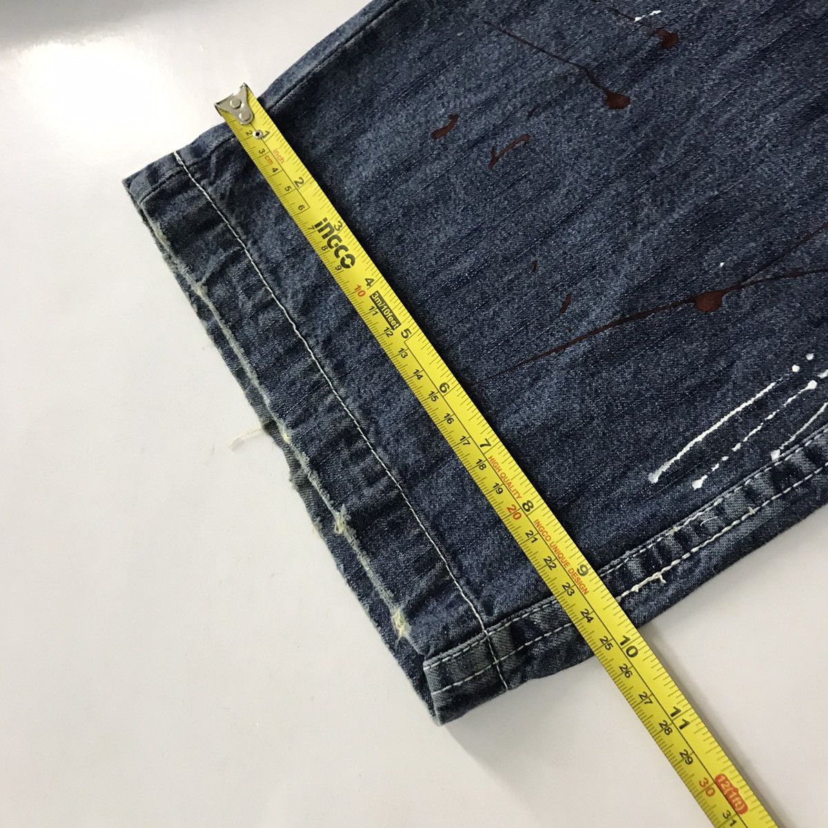 Dsquared2 OFFER NOW✈️DSQUARED2 multipocket Cargo denim art paint pant Size US 32 / EU 48 - 14 Thumbnail