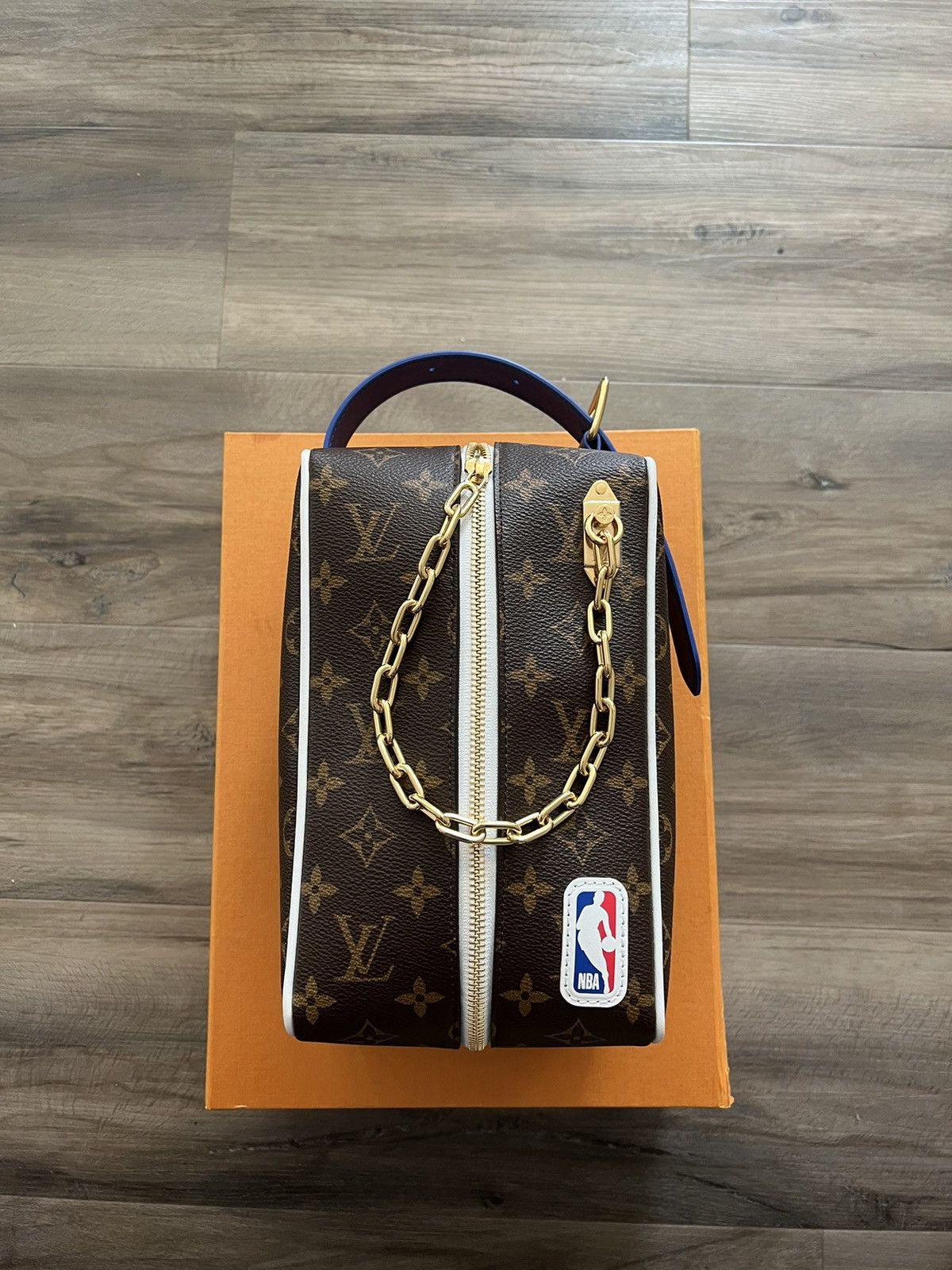 Louis Vuitton x NBA Legacy Shoes Box Backpack Monogram Brown