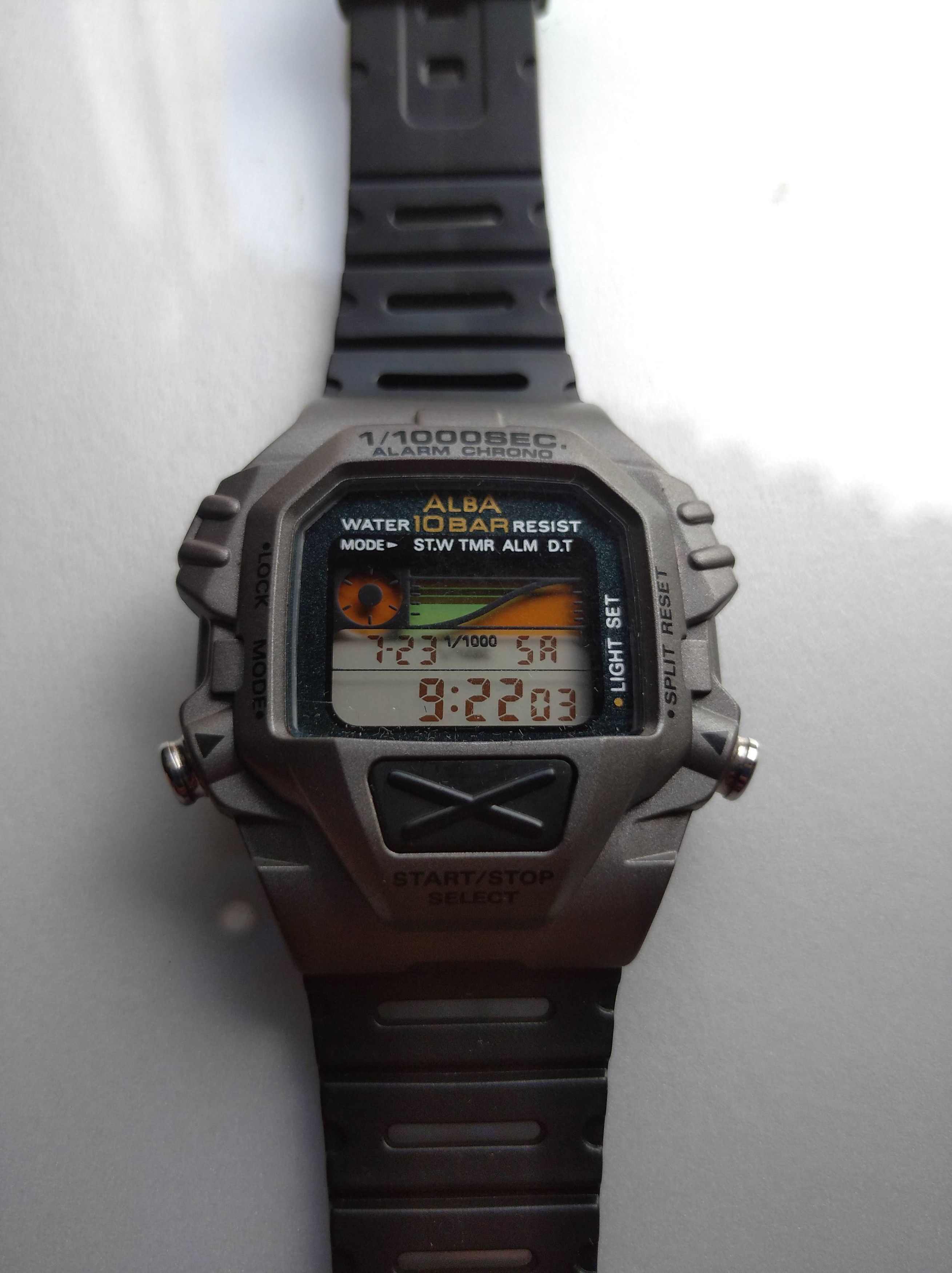 Alba w348 digital watch