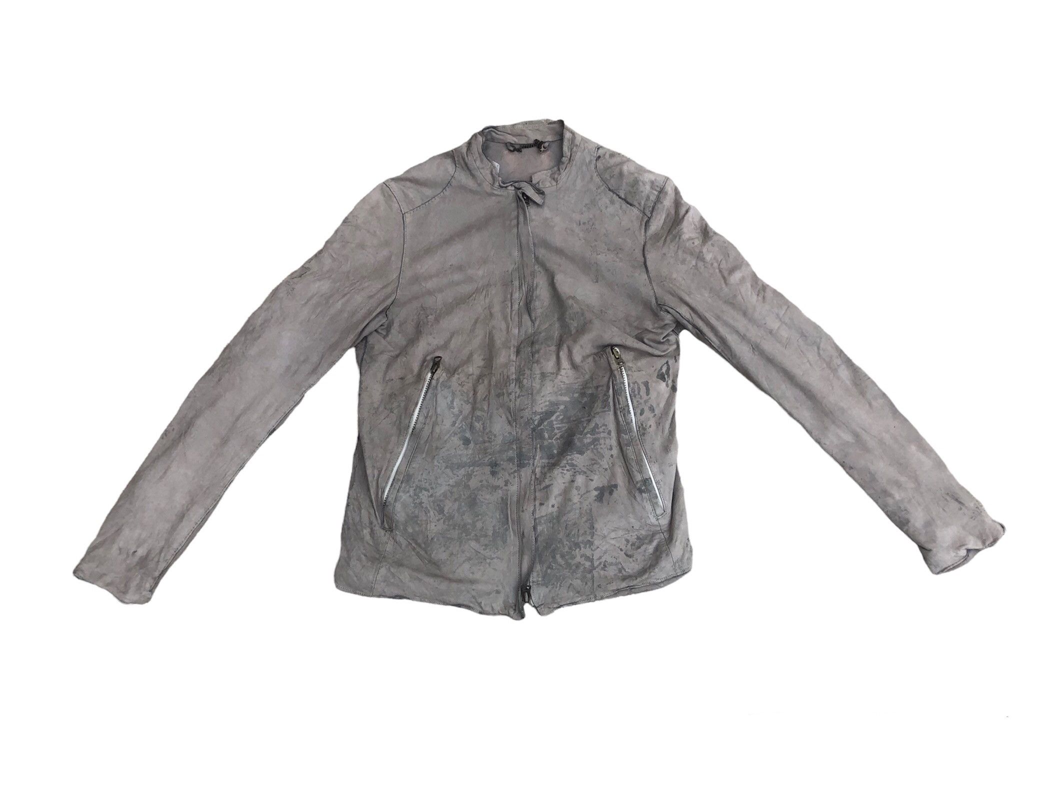 SISII Soft Leather Jacket Biker Punk Japan Luxury Designer