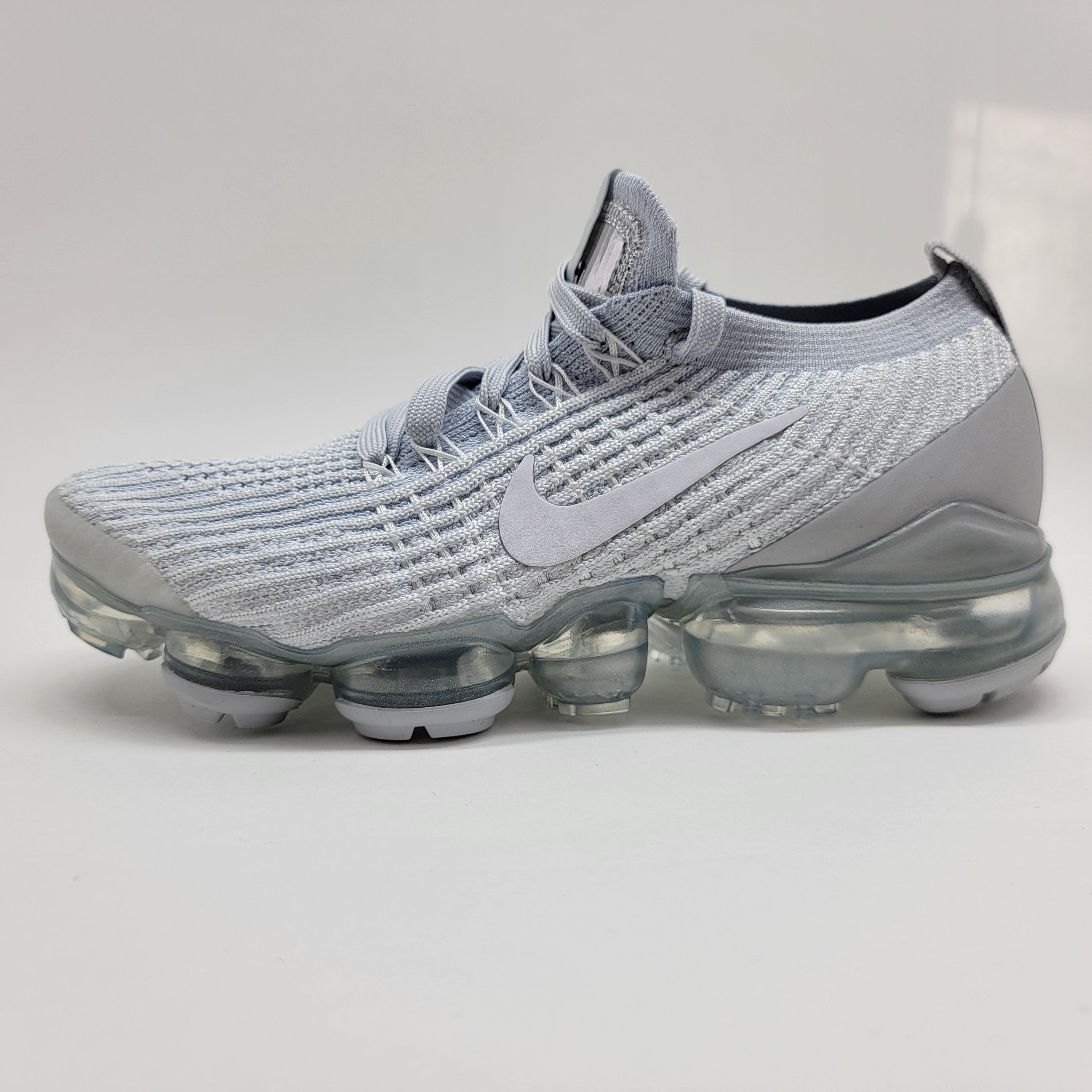 NEW Women's Nike Air VaporMax FK Flyknit Grey Shoes