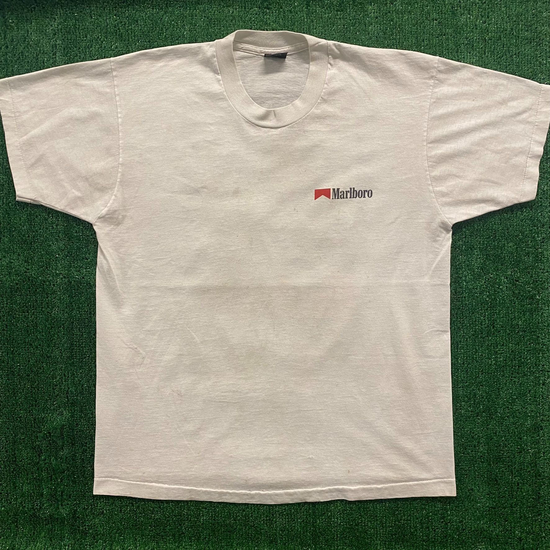 Marlboro Marlboro Man Vintage 90s Grunge T-Shirt Size US XL / EU 56 / 4 - 1 Thumbnail