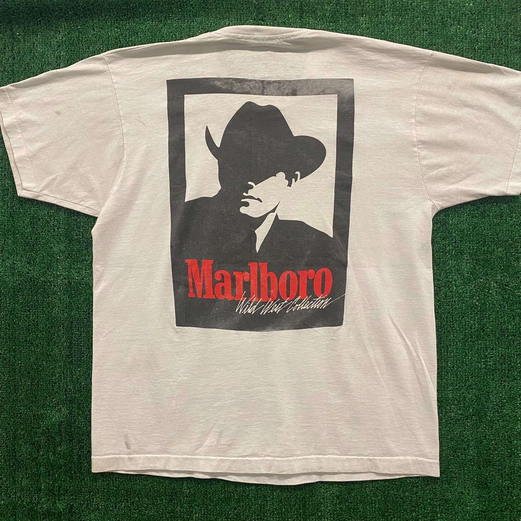 Marlboro Marlboro Man Vintage 90s Grunge T-Shirt Size US XL / EU 56 / 4 - 4 Thumbnail