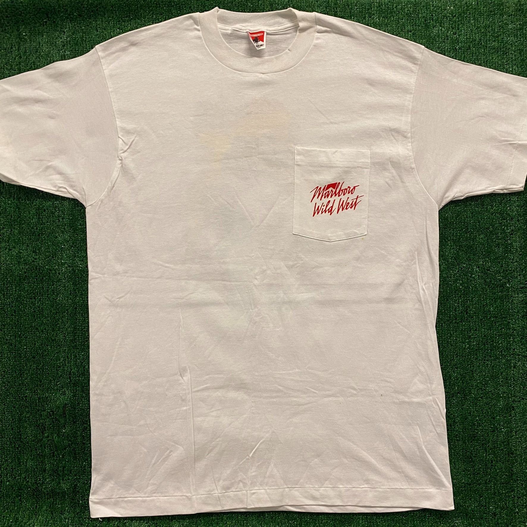 Marlboro Man Cowboy Vintage 90s Western T-Shirt