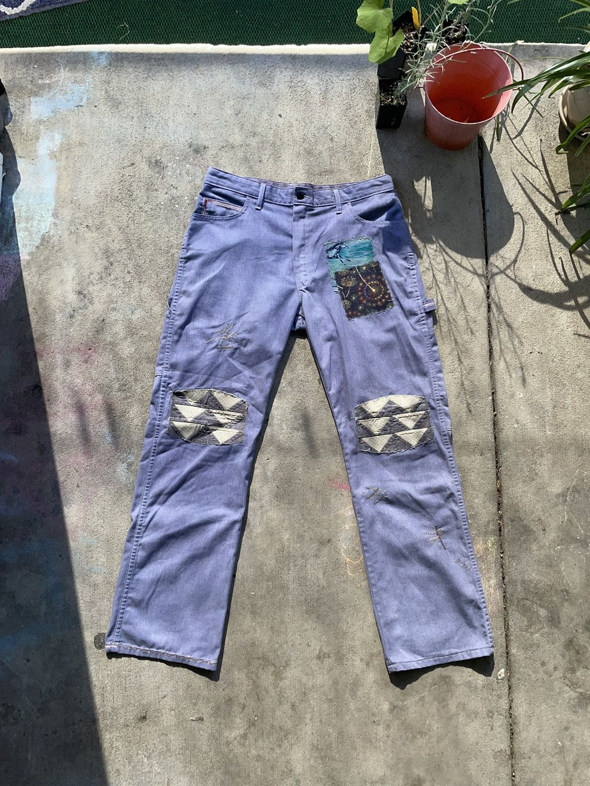 Dickies 1/1 Overdye Patchwork Dickies Size US 34 / EU 50 - 1 Thumbnail