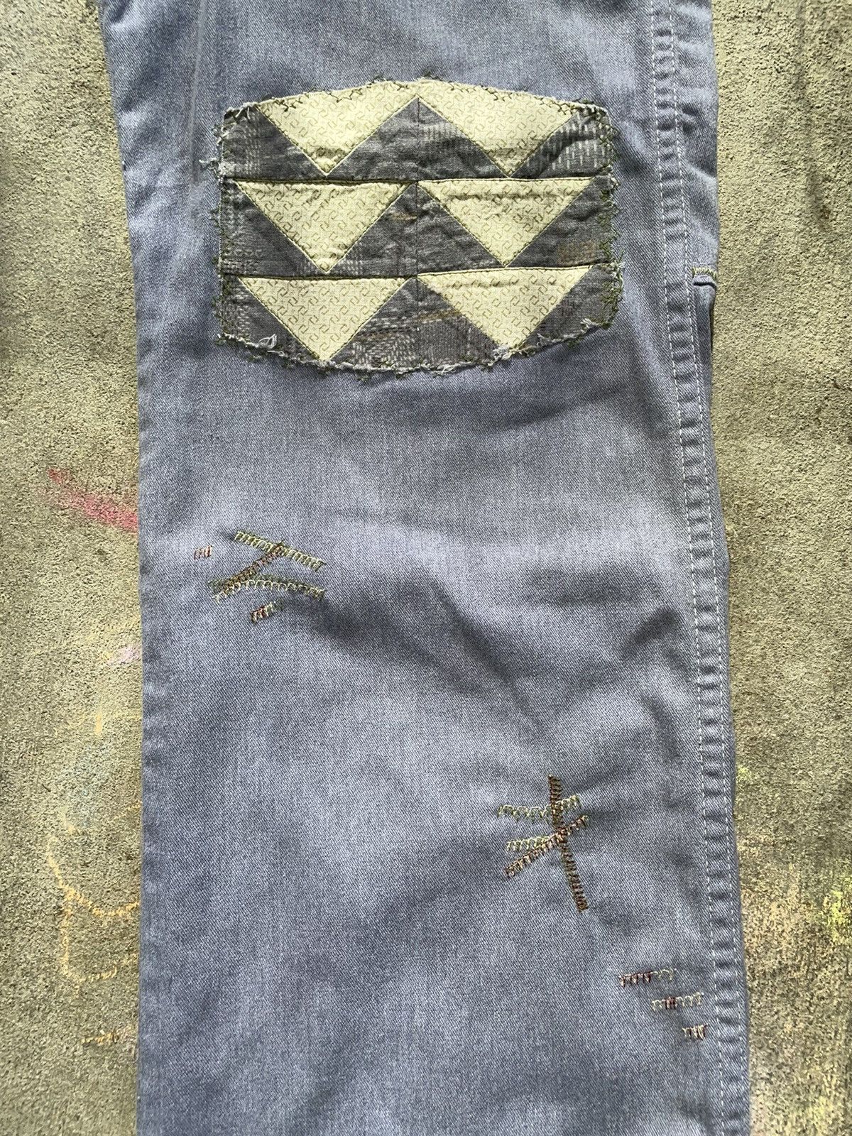Dickies 1/1 Overdye Patchwork Dickies Size US 34 / EU 50 - 4 Thumbnail