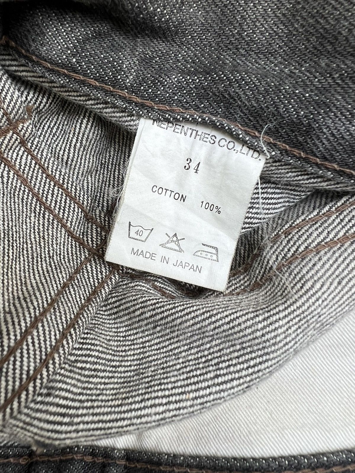 Needles Vintage Nepenthes Hoggs Japan Denim Selvedge Jeans | Grailed