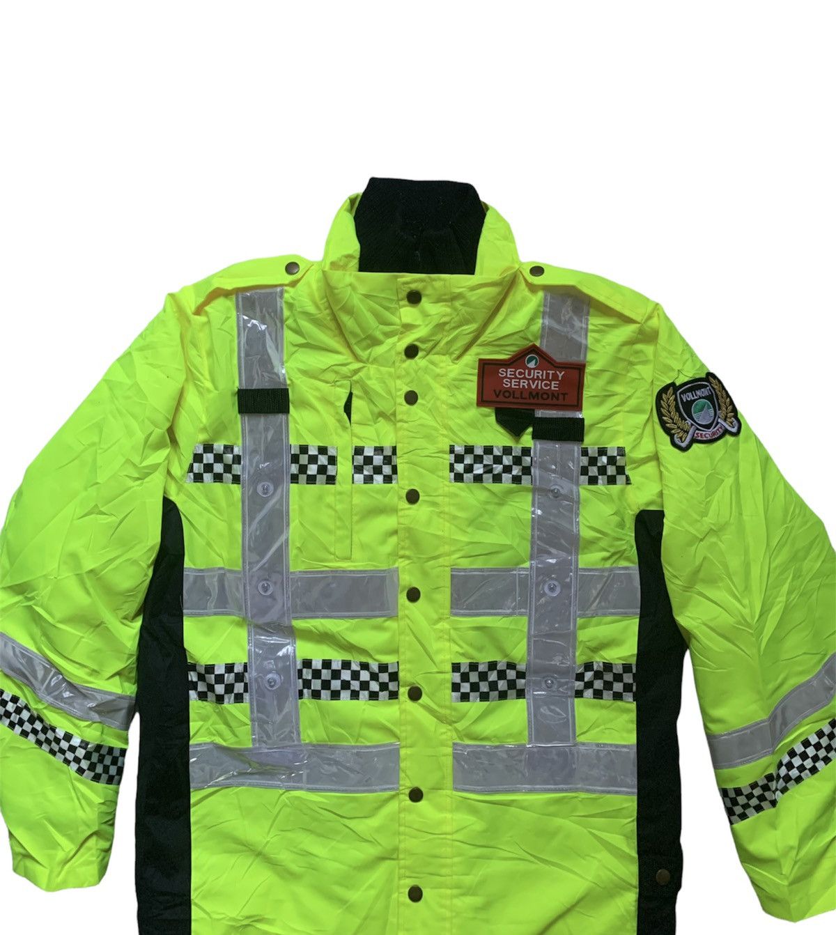 Japanese Brand STATUS Safety Reflective Visibility Waterproof Jacket Size US L / EU 52-54 / 3 - 2 Thumbnail