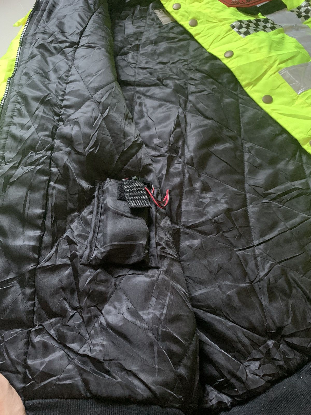 Japanese Brand STATUS Safety Reflective Visibility Waterproof Jacket Size US L / EU 52-54 / 3 - 8 Thumbnail
