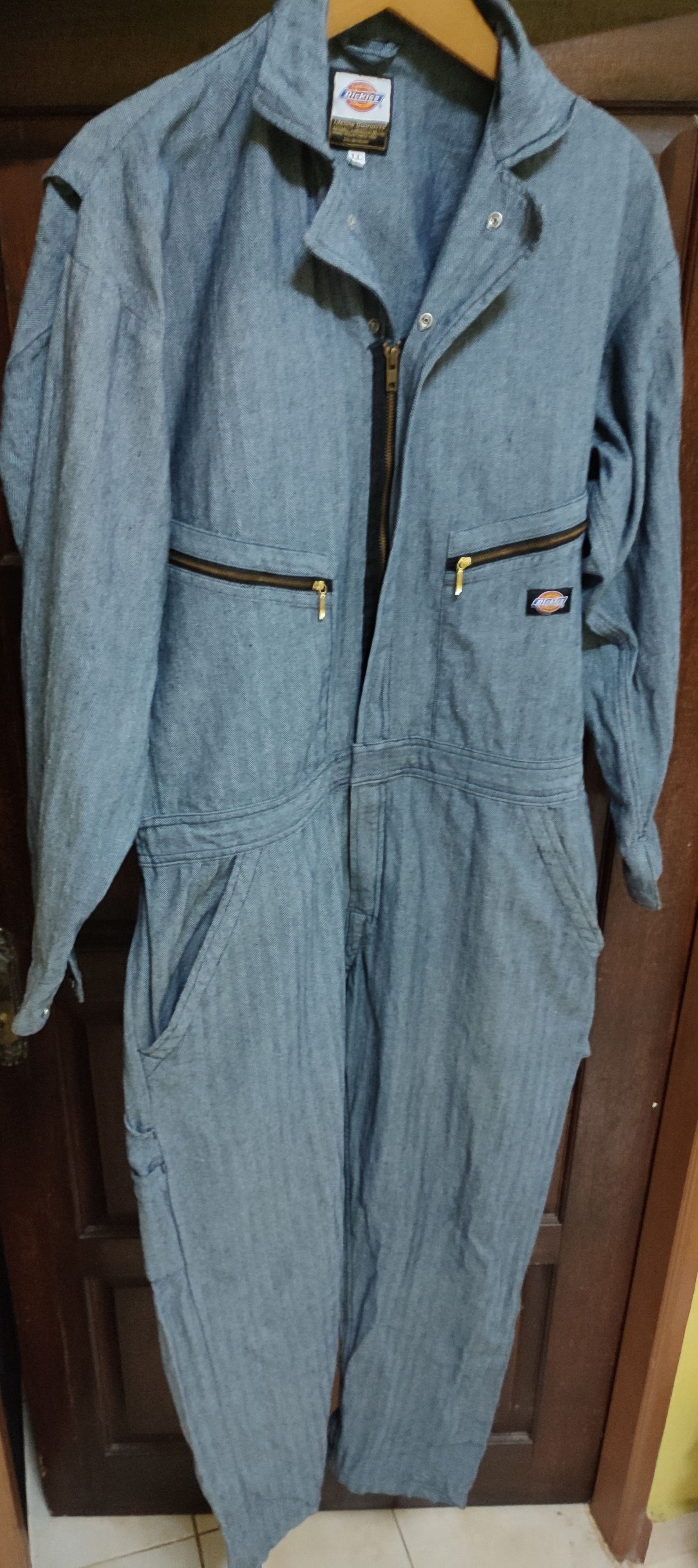 Dickies × Vintage 💥NEED GONE TODAY💥Vintage Dickies Overalls Jeans Denim Size US 39 - 3 Thumbnail