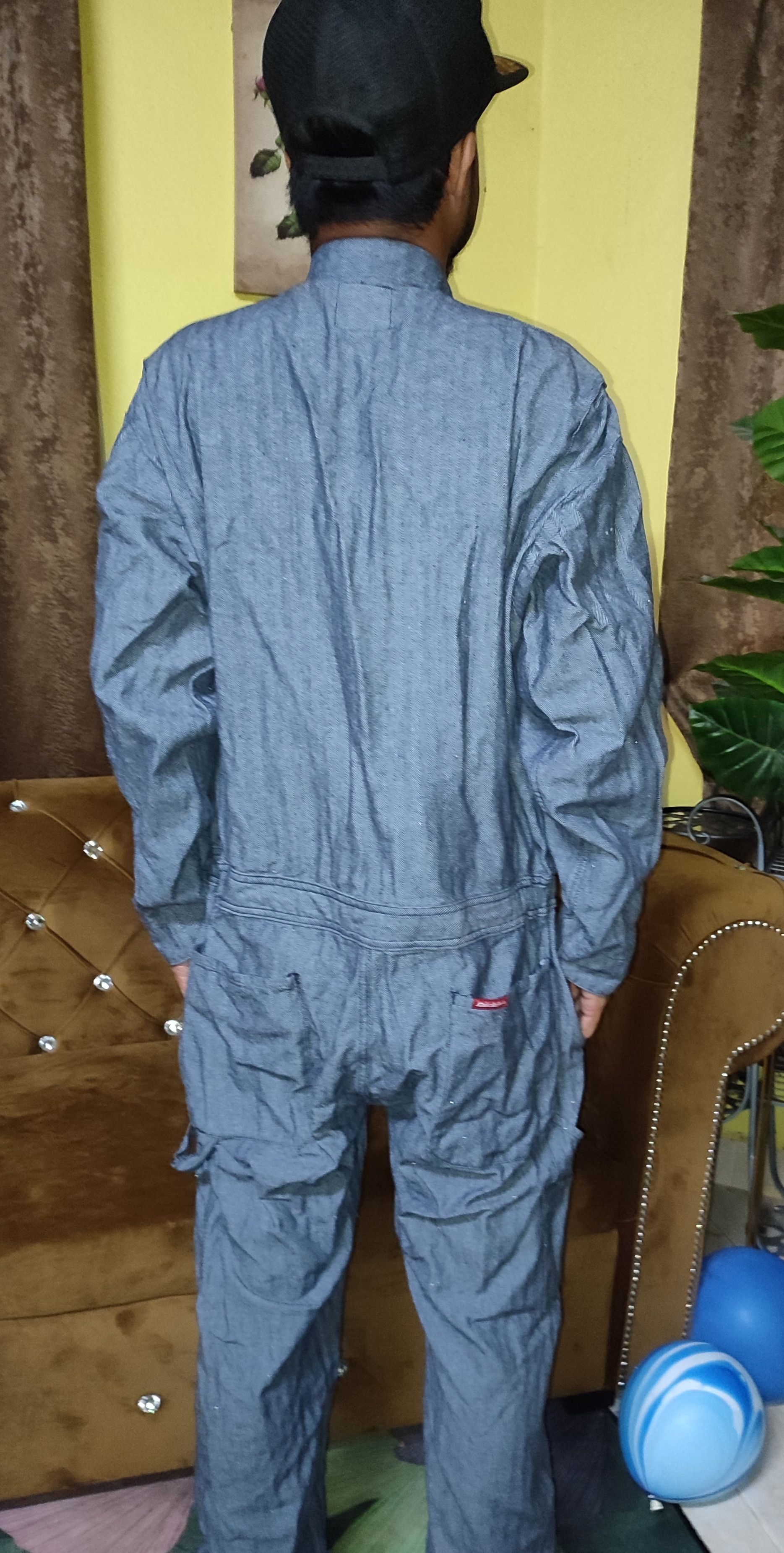 Dickies × Vintage 💥NEED GONE TODAY💥Vintage Dickies Overalls Jeans Denim Size US 39 - 1 Thumbnail