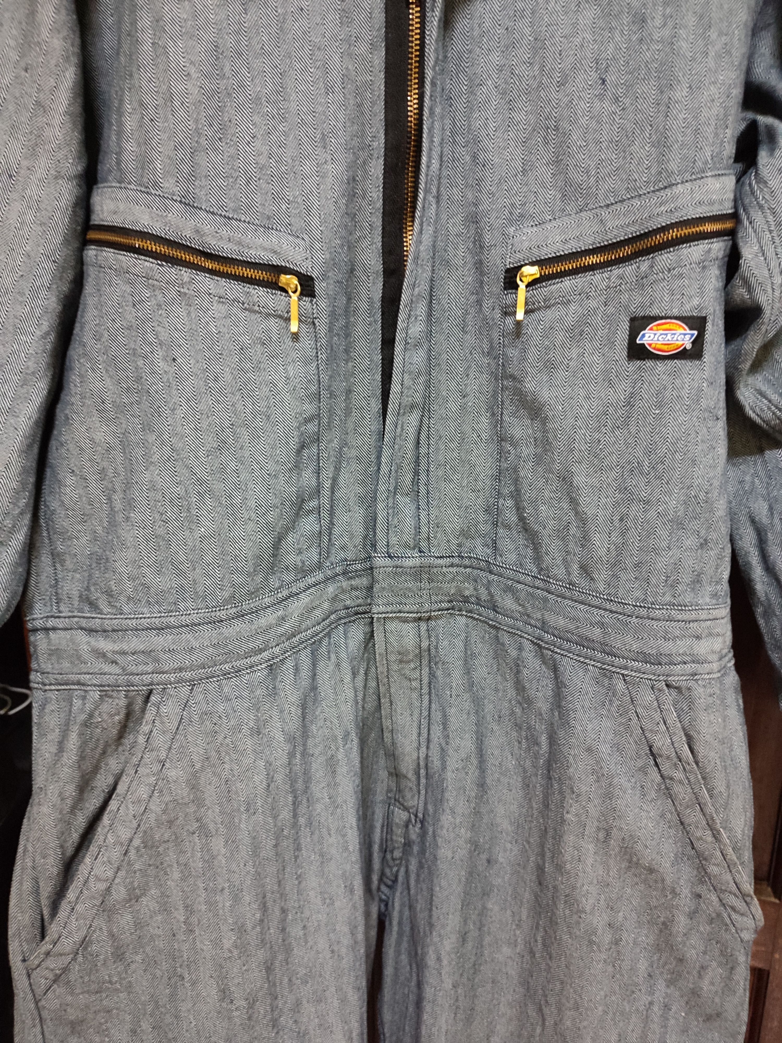 Dickies × Vintage 💥NEED GONE TODAY💥Vintage Dickies Overalls Jeans Denim Size US 39 - 12 Thumbnail